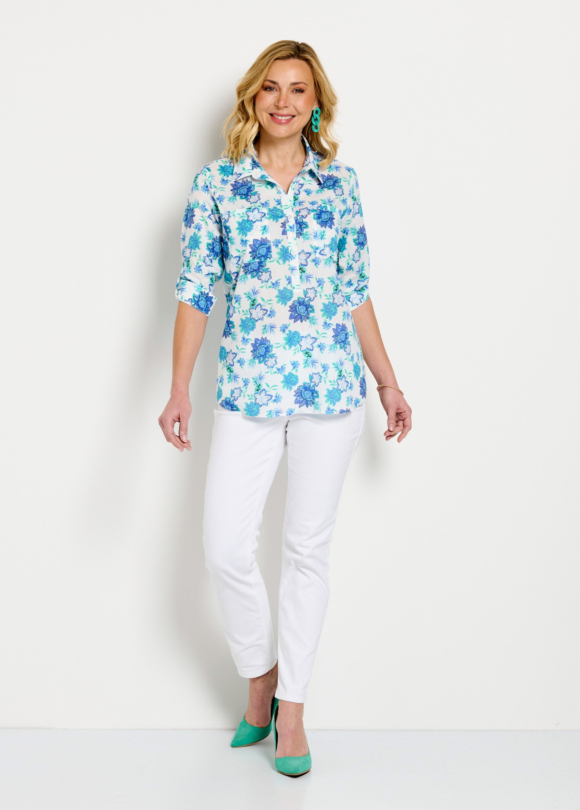 Camicetta_lunga_in_cotone_con_stampa_floreale_Imprime_bleu_SF1_slim