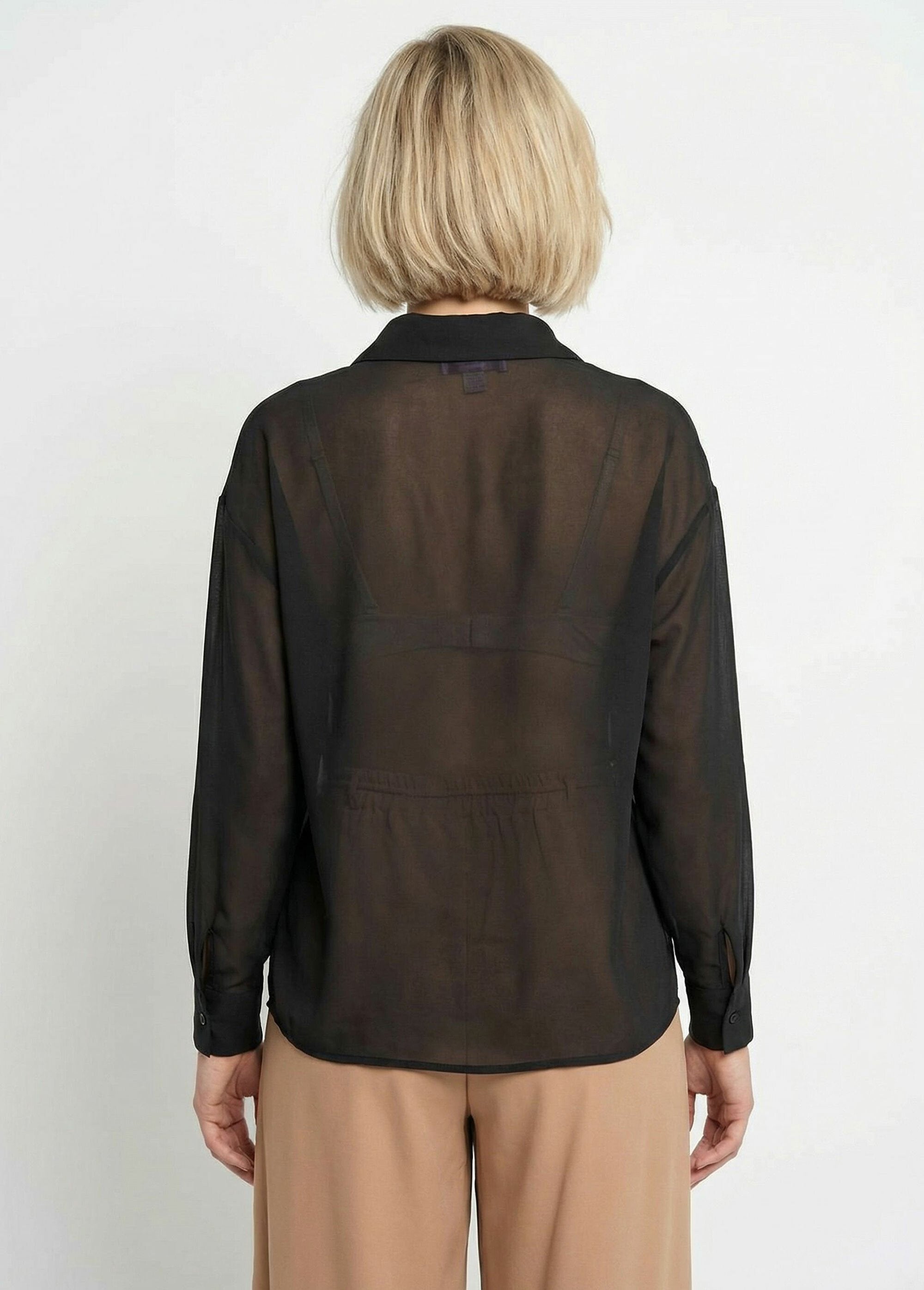 Camicetta_in_voile_a_maniche_lunghe_Noir_DO1_slim