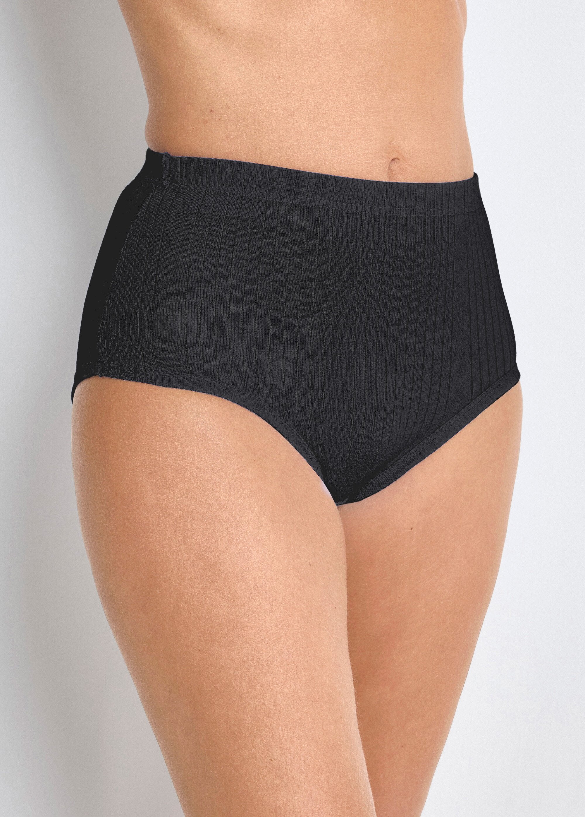 Mutandine_a_vita_alta_in_interlock_a_coste_-_set_di_3_pezzi_Noir_lot3_FA1_slim