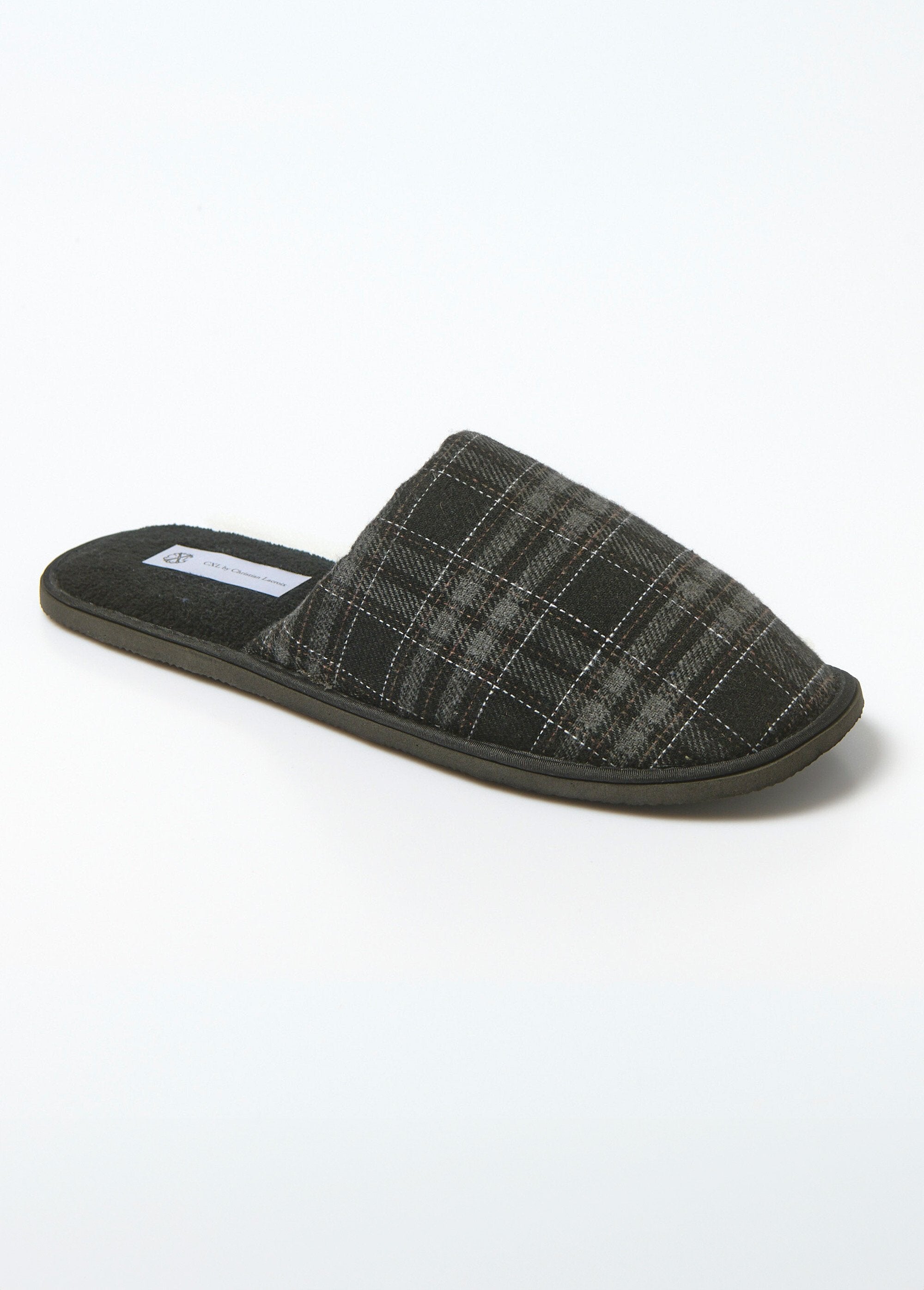 Chaussons_mules_à_carreaux_Carreaux_gris_FA1_slim