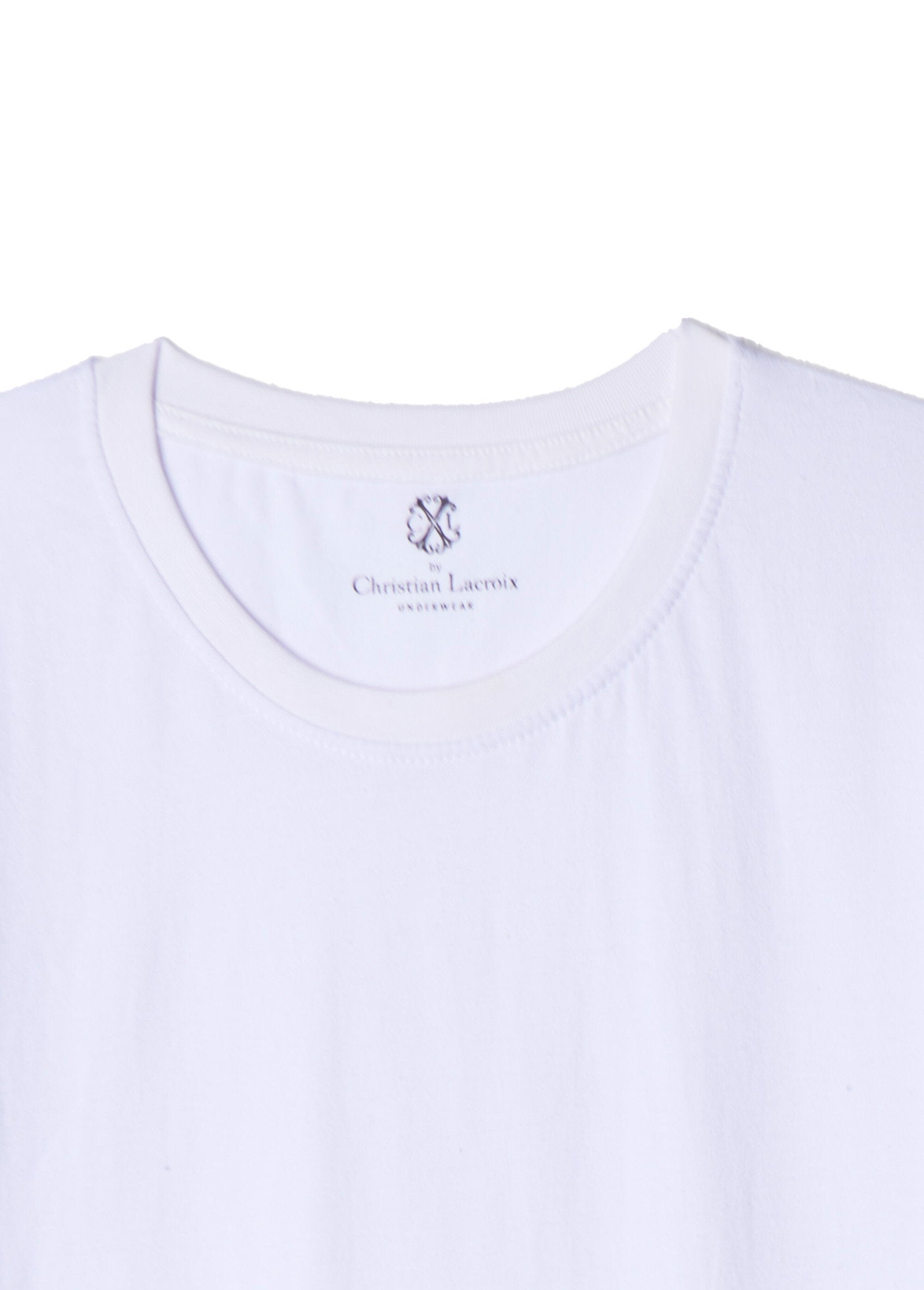 CXL_by_Christian_Lacroix®_-_T-shirt_in_puro_cotone_Blanc_DE1_slim