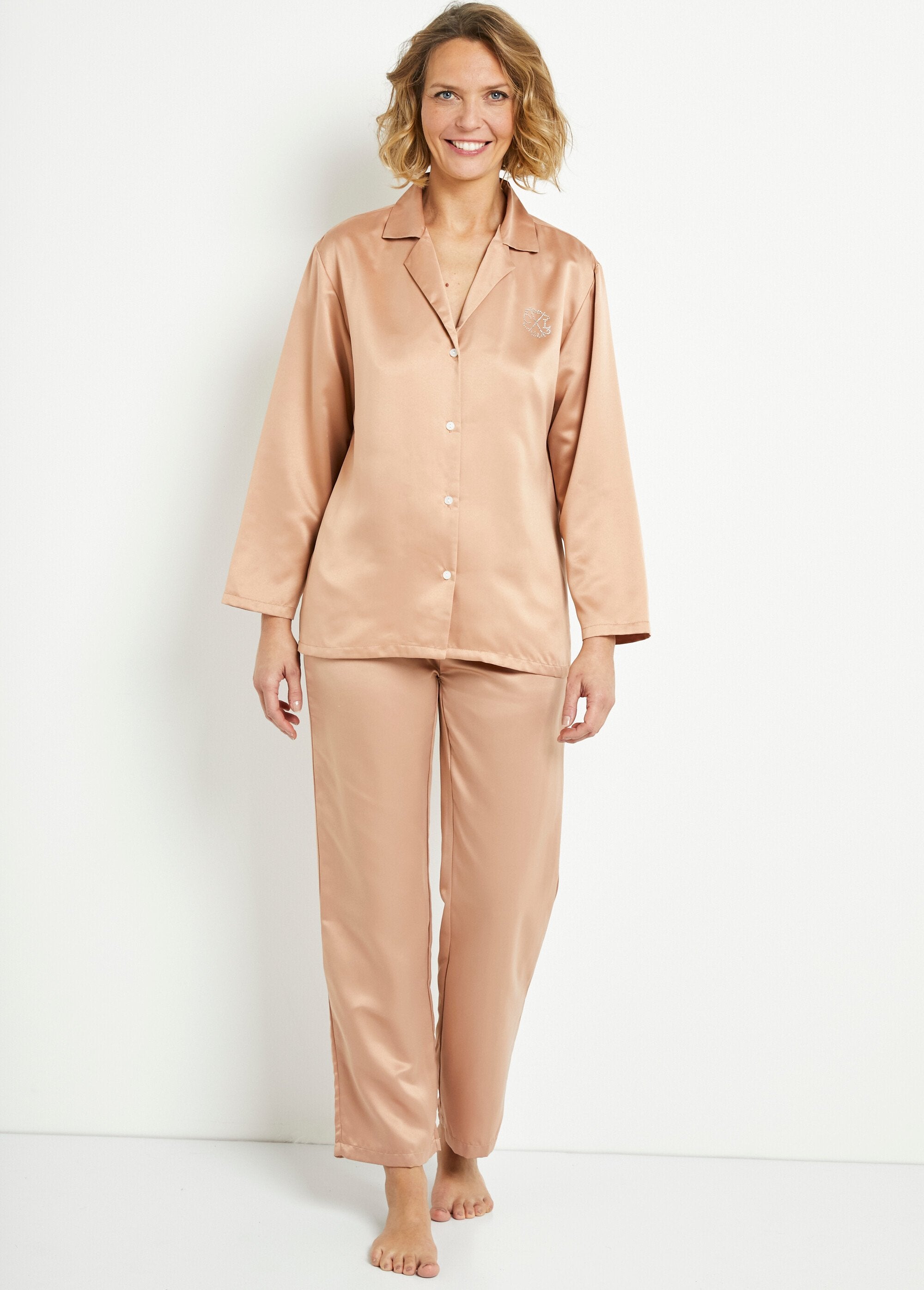 Giacca_pigiama_in_raso_Beige_SF1_slim