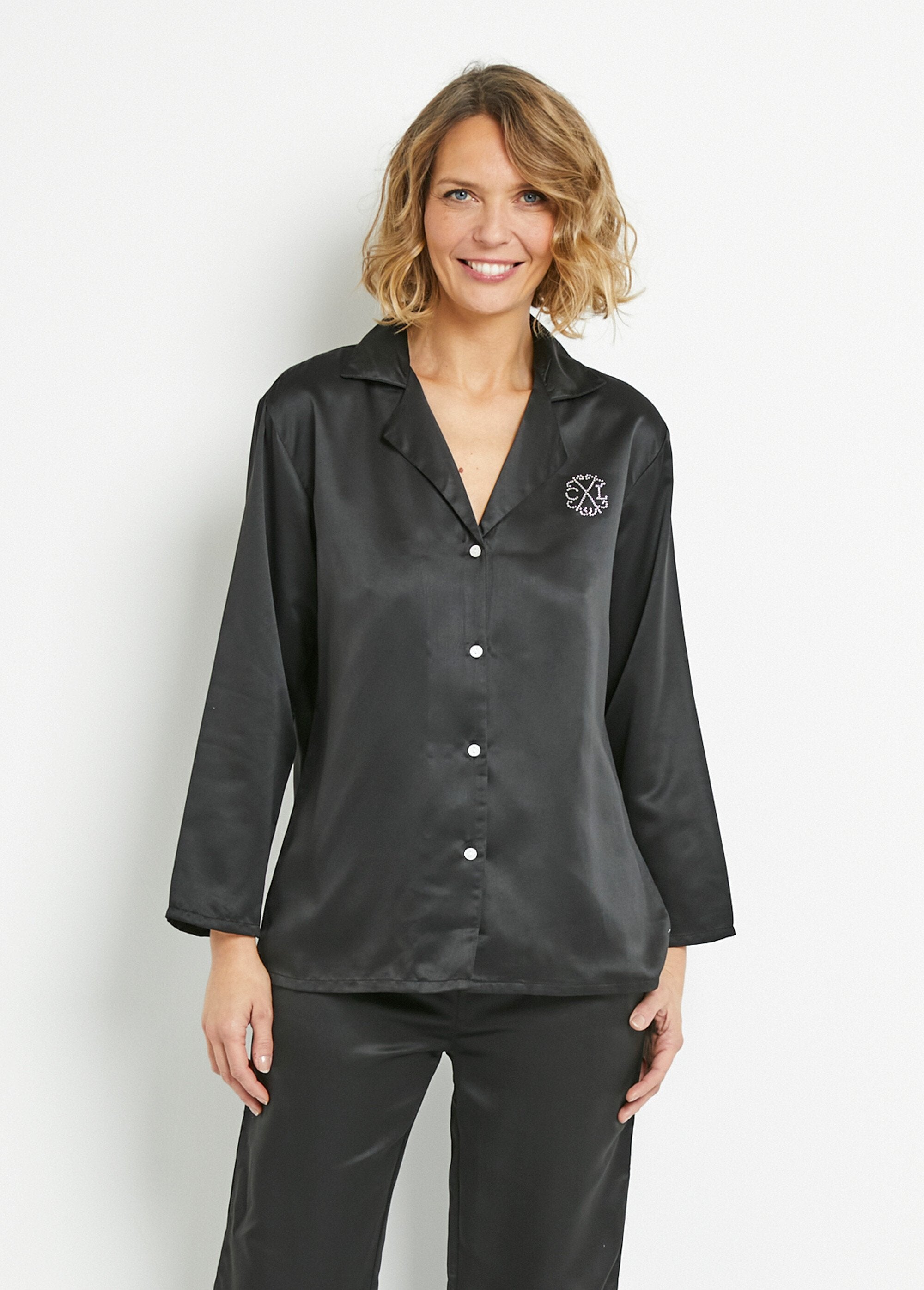 Giacca_pigiama_in_raso_Noir_FA1_slim