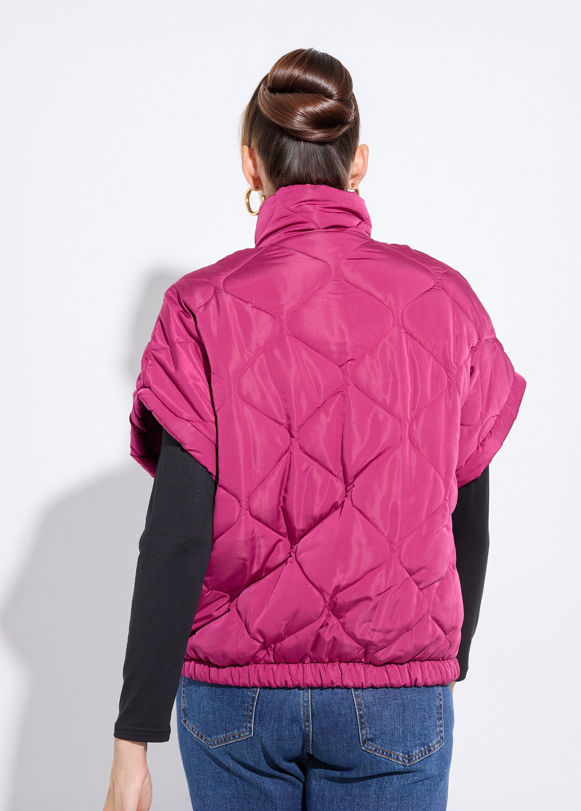 Piumino_opaco_senza_maniche_con_zip_fluorescente_Prune_DO1_slim