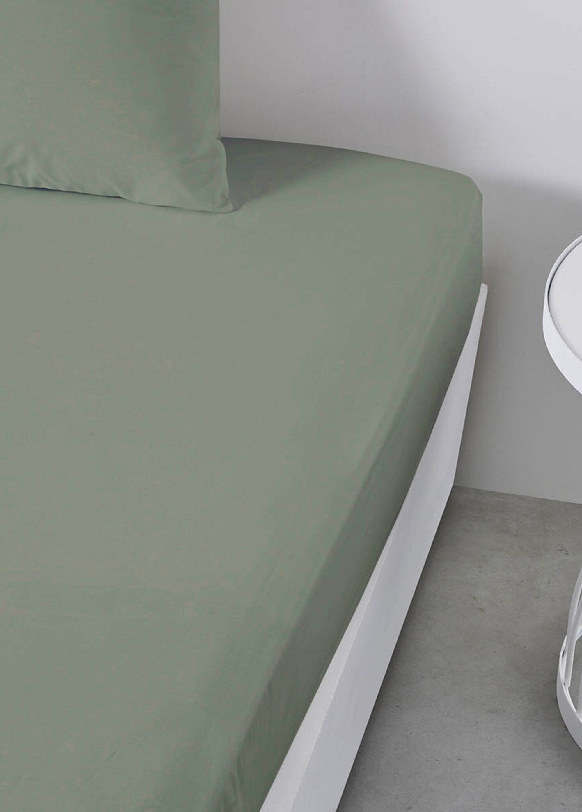 Drap_housse_pur_coton_qualité_supérieure_Sauge_DE1_slim