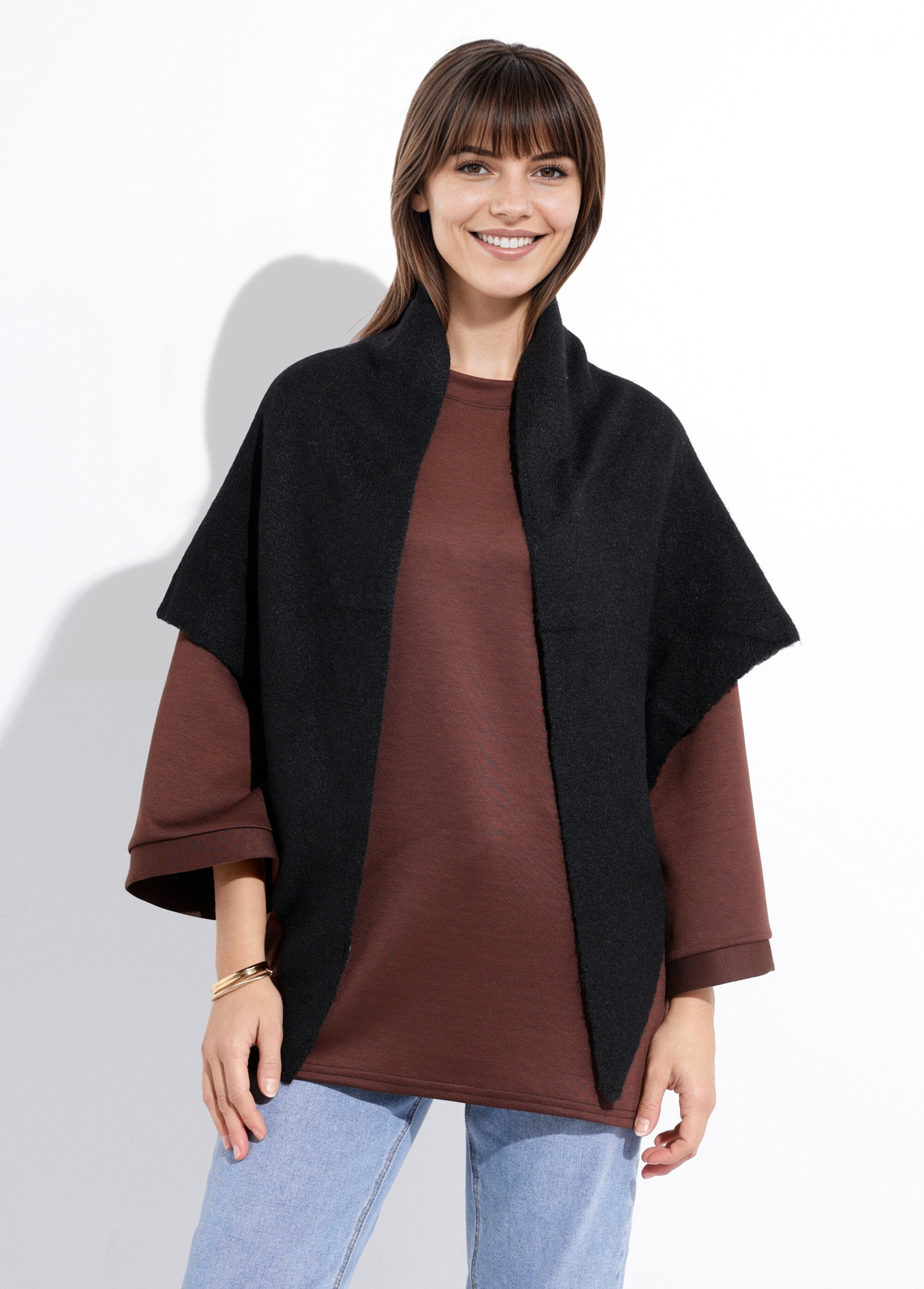 Calda_sciarpa_a_triangolo,_in_maglia_di_lana_Noir_FA1_slim