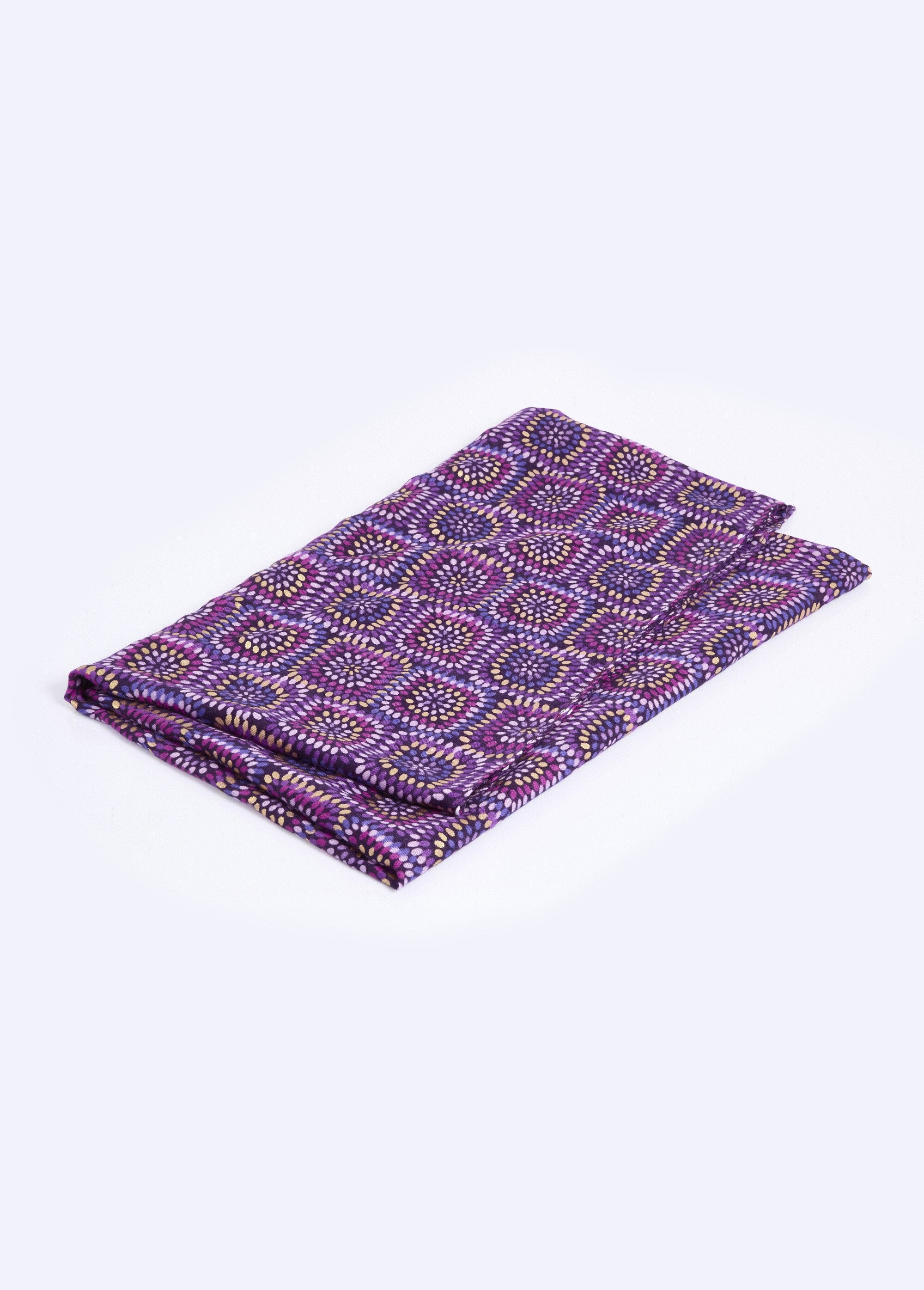 Foulard_motif_carrés_ethniques_Prune_DE1_slim