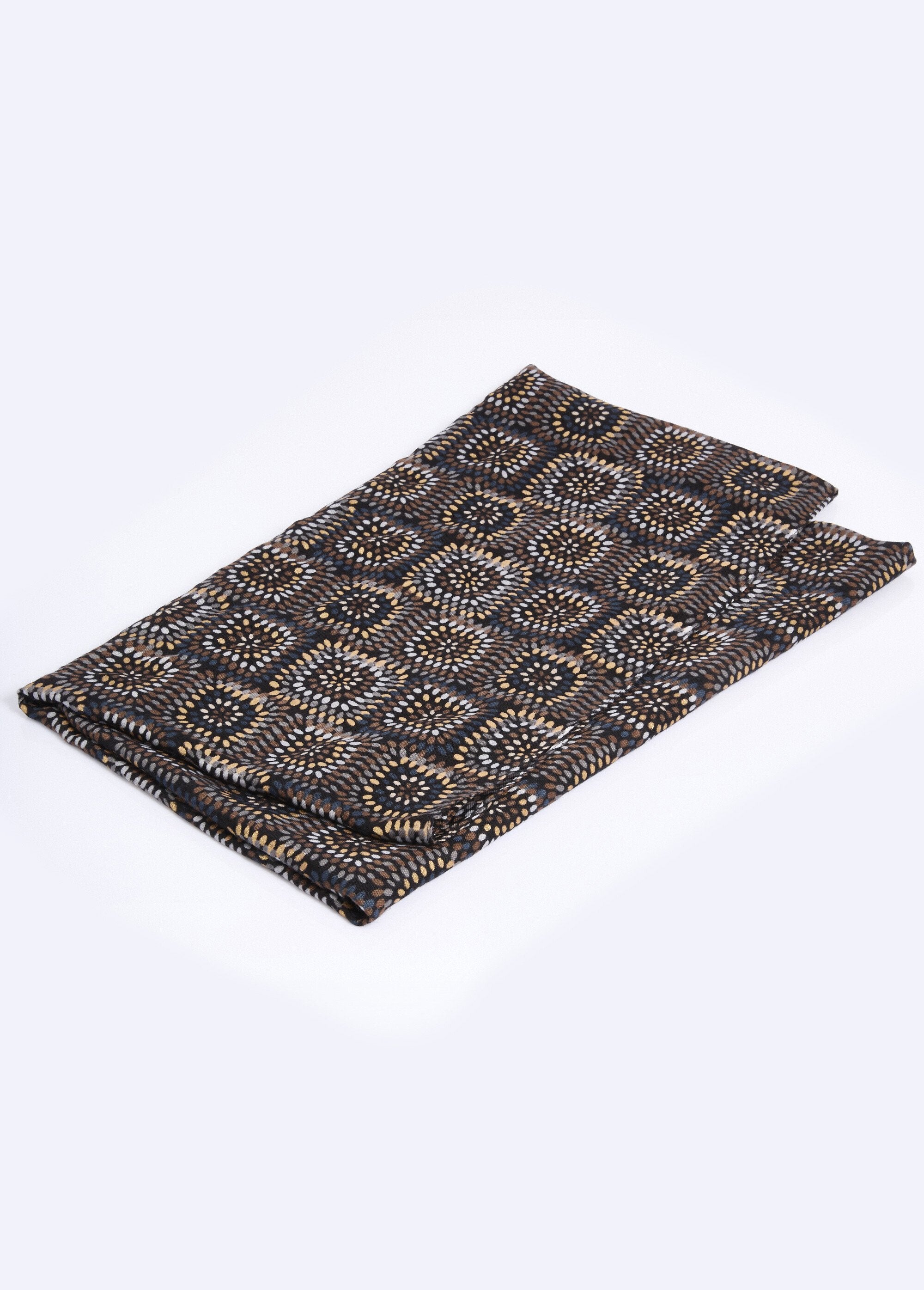 Foulard_motif_carrés_ethniques_Noir_DE1_slim