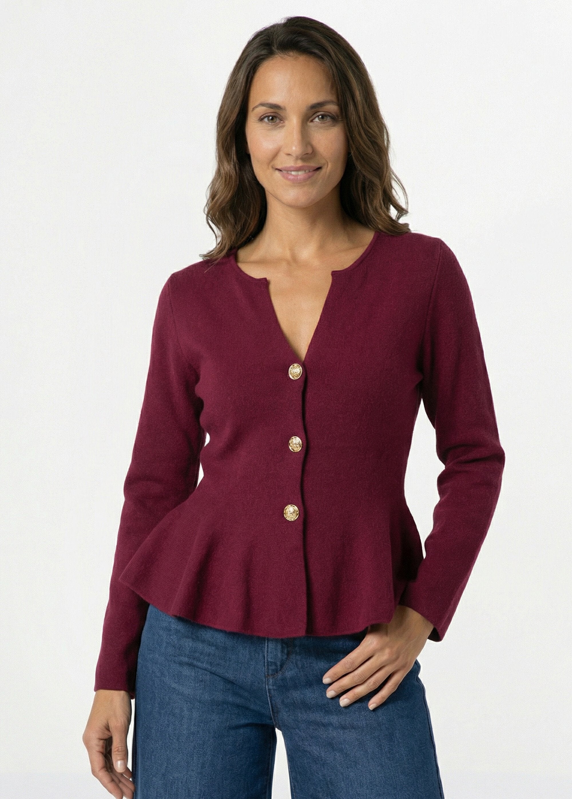 Gilet_basco_con_bottoni_metallici_Bordeaux_FA1_slim