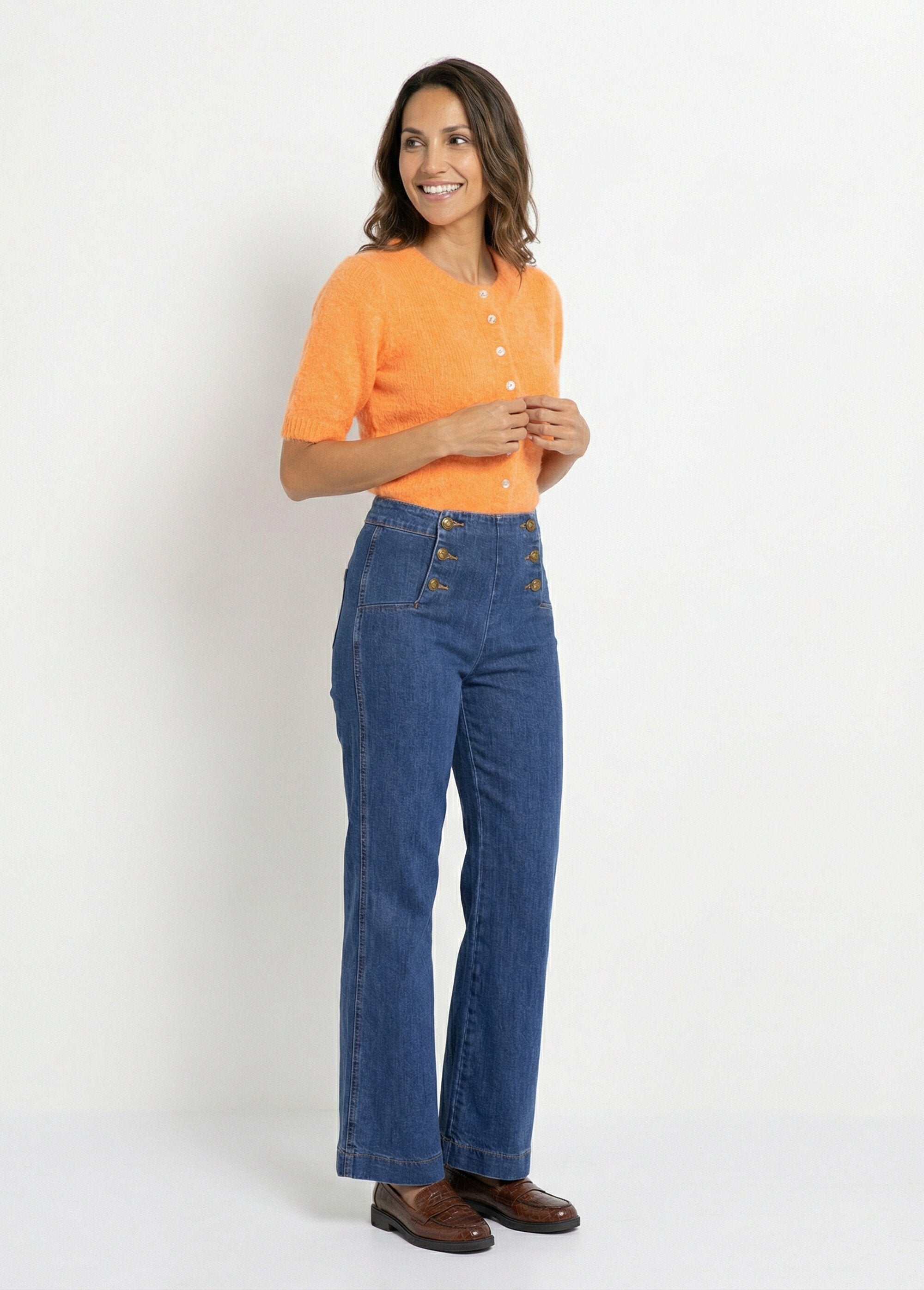 Cardigan_in_lana_a_maniche_corte_Orange_SF1_slim