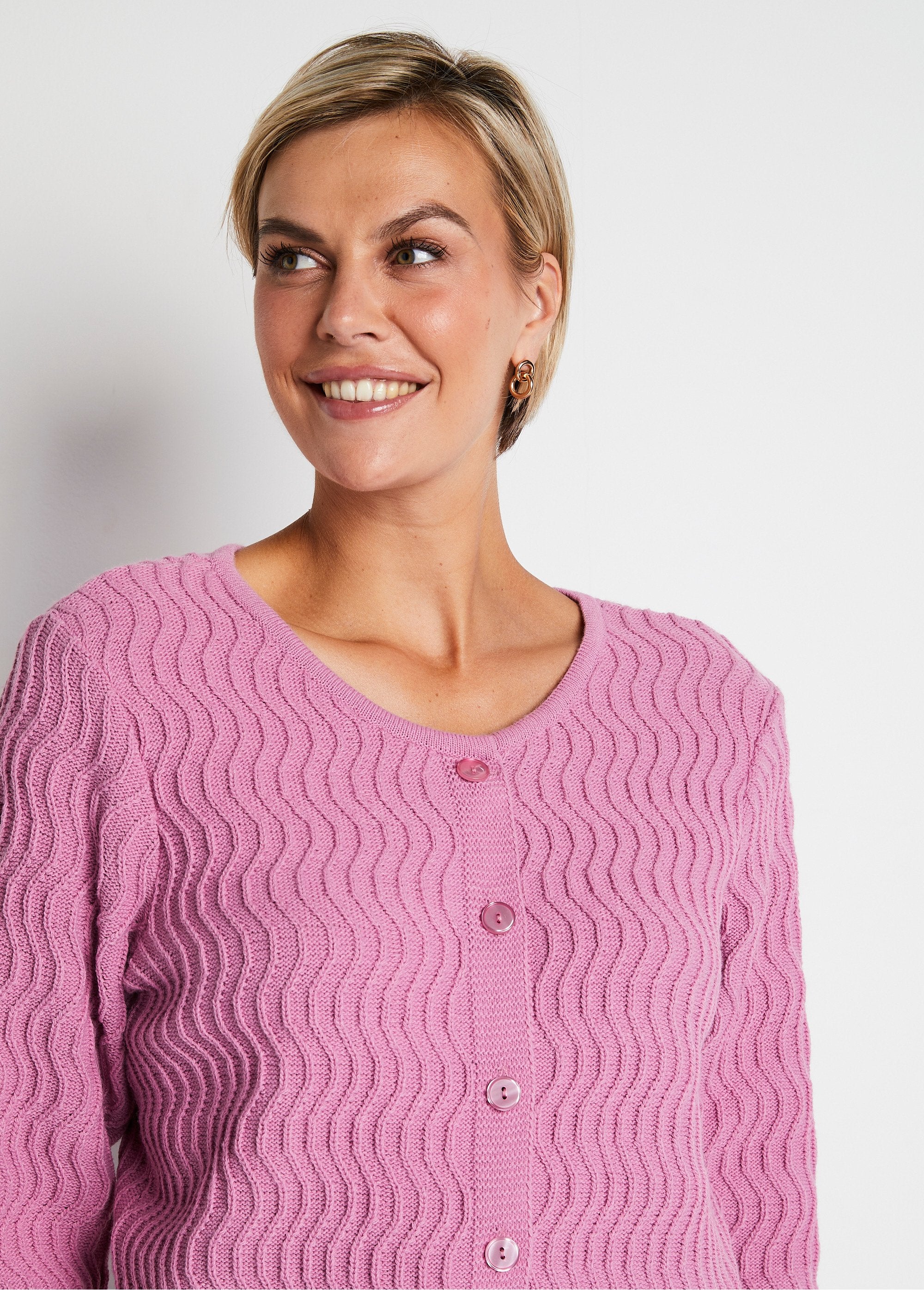 Cardigan_corto_a_maglia_fantasia_con_bottoni_Rosa_antico_DE1_slim