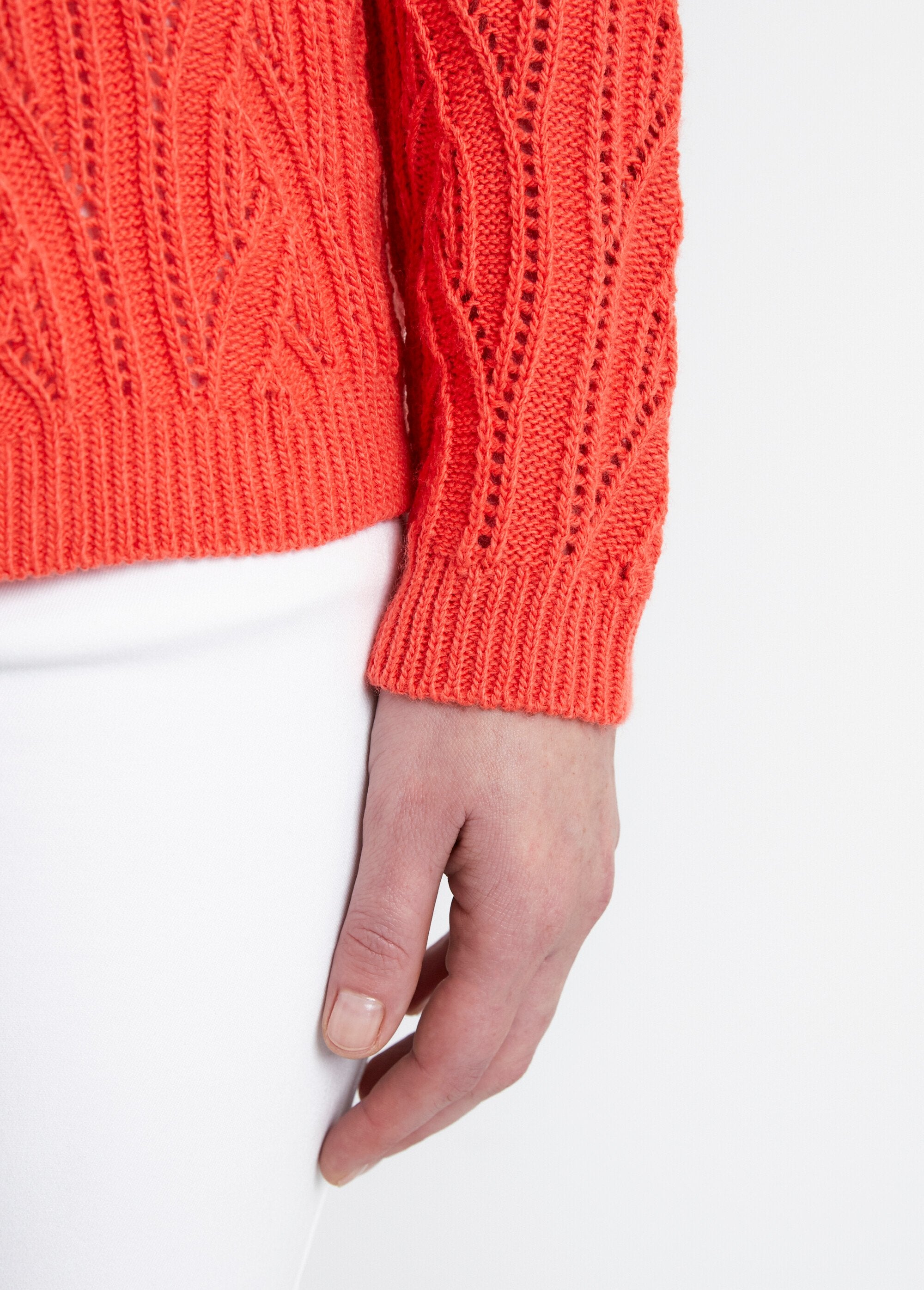 Cardigan_corto_traforato_con_bottoni_Orange_DE3_slim