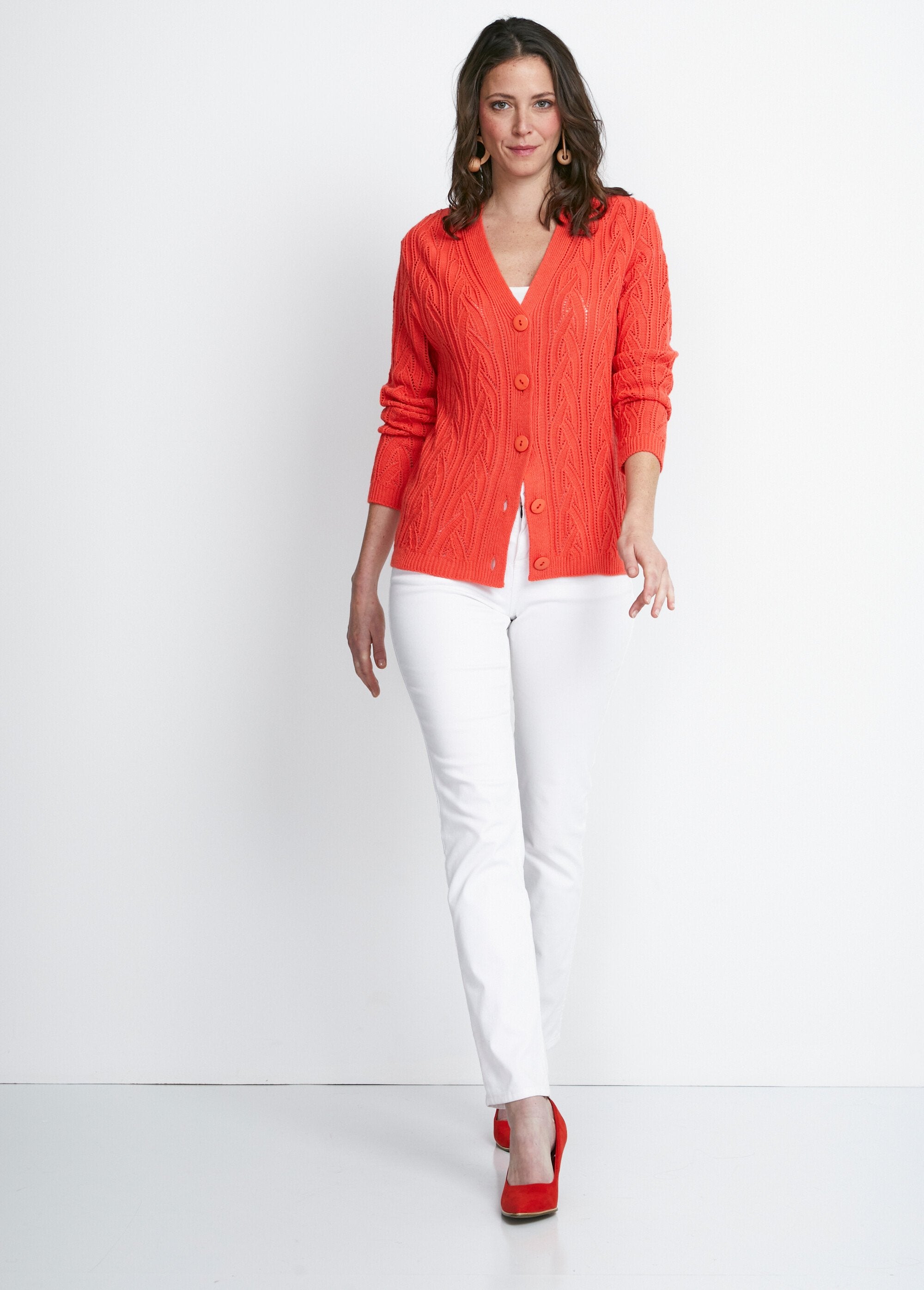 Cardigan_corto_traforato_con_bottoni_Orange_SF1_slim