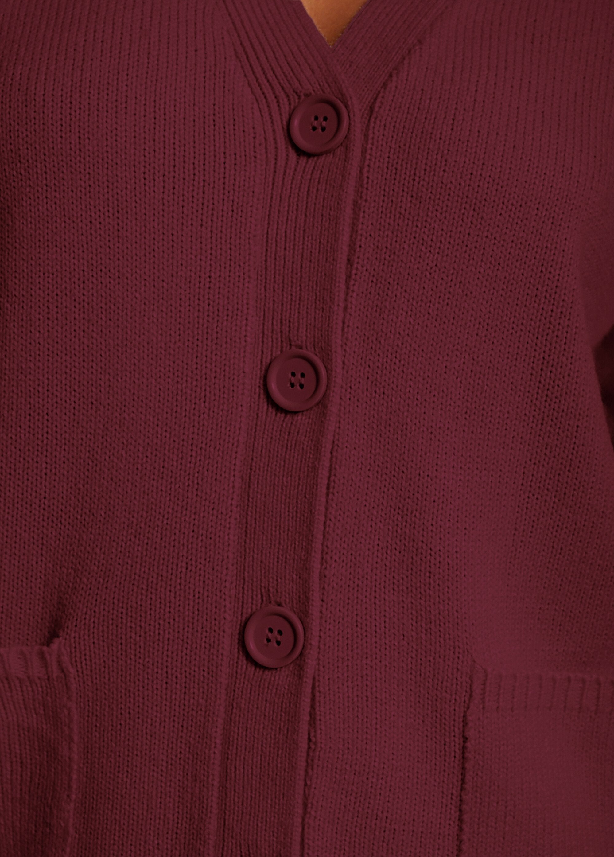 Cardigan_abbottonato_in_maglia_spessa_Prugna_DE1_slim