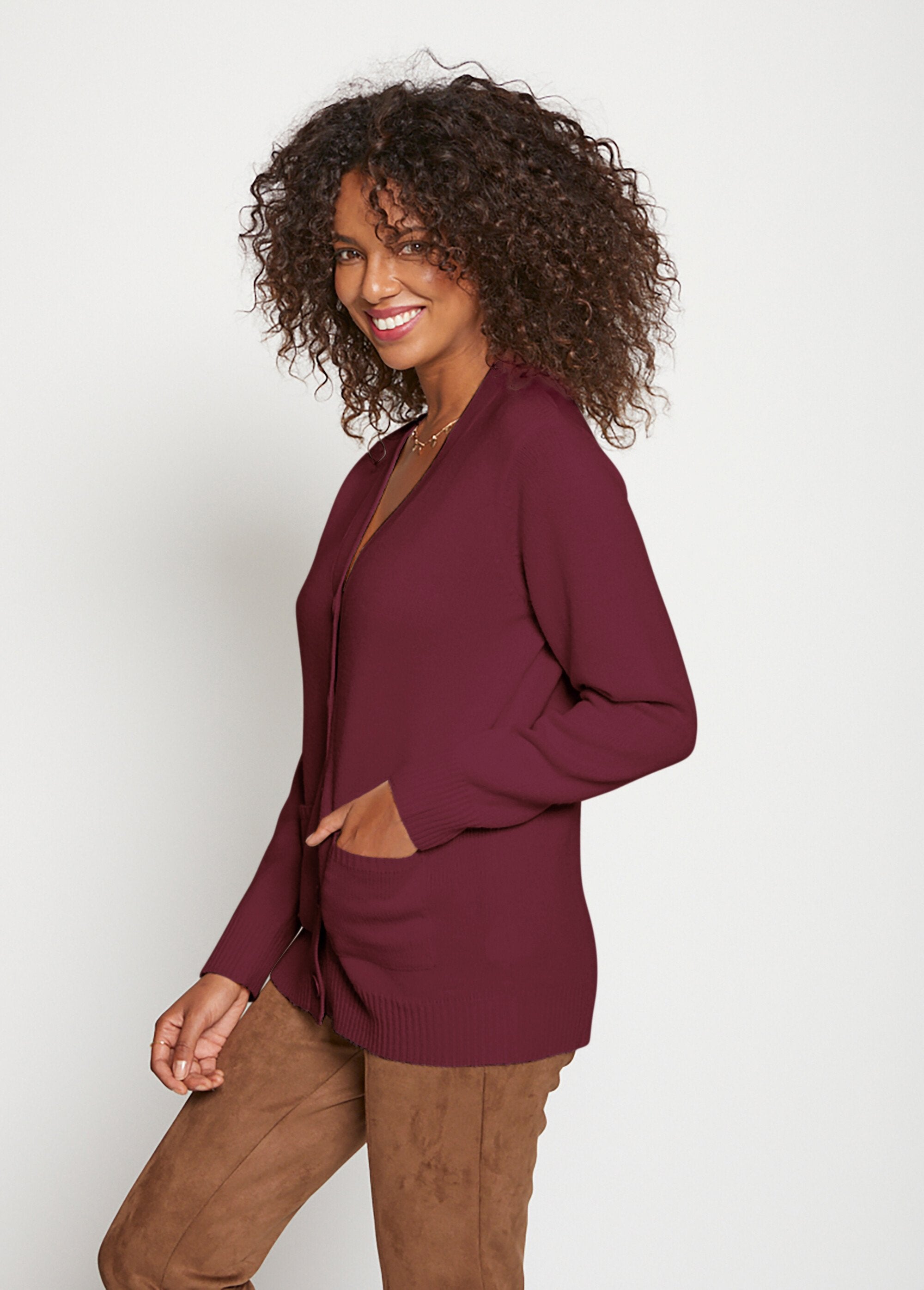 Cardigan_abbottonato_in_maglia_spessa_Prugna_GA1_slim