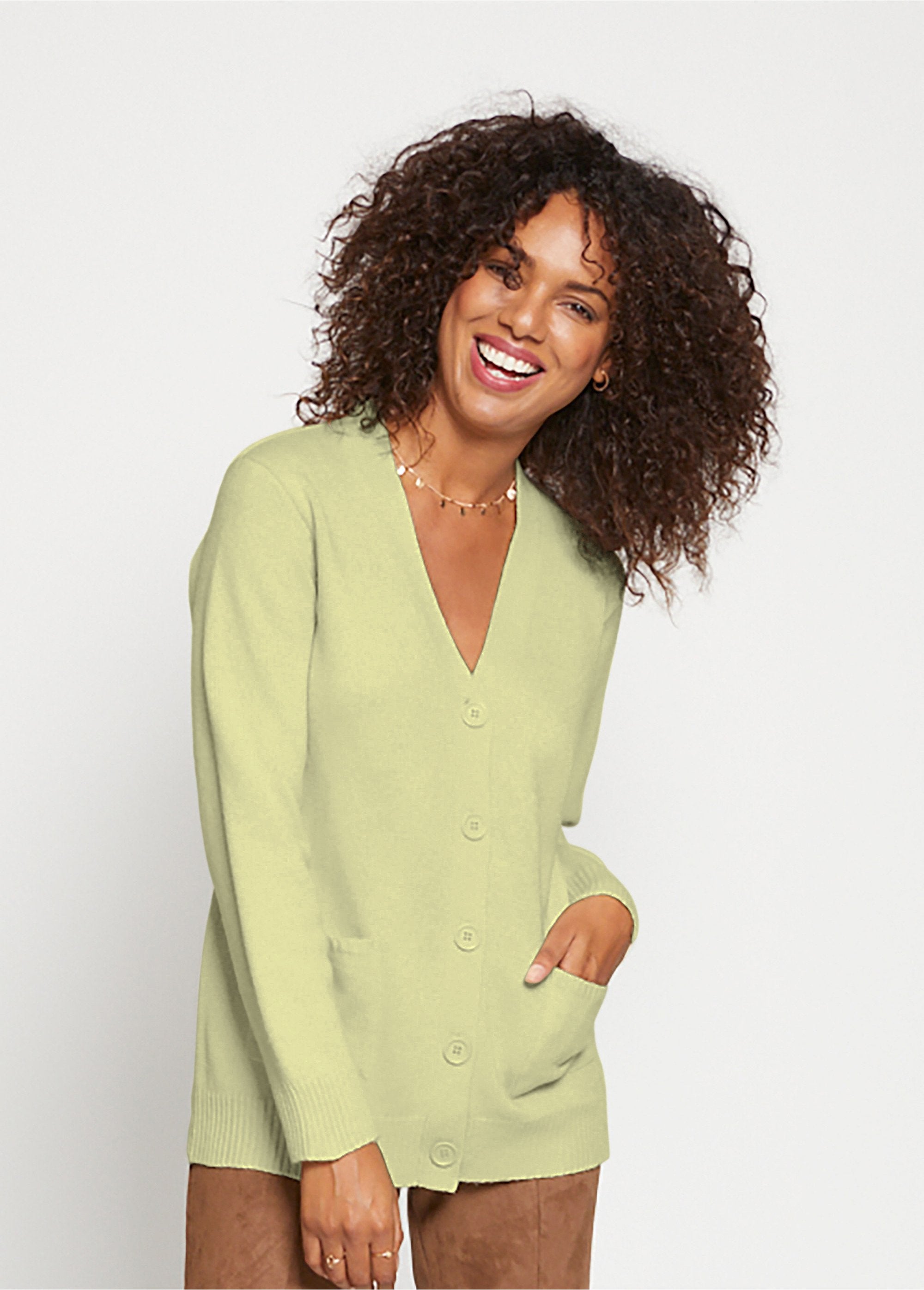 Cardigan_abbottonato_in_maglia_spessa_Verde_lime_FA1_slim