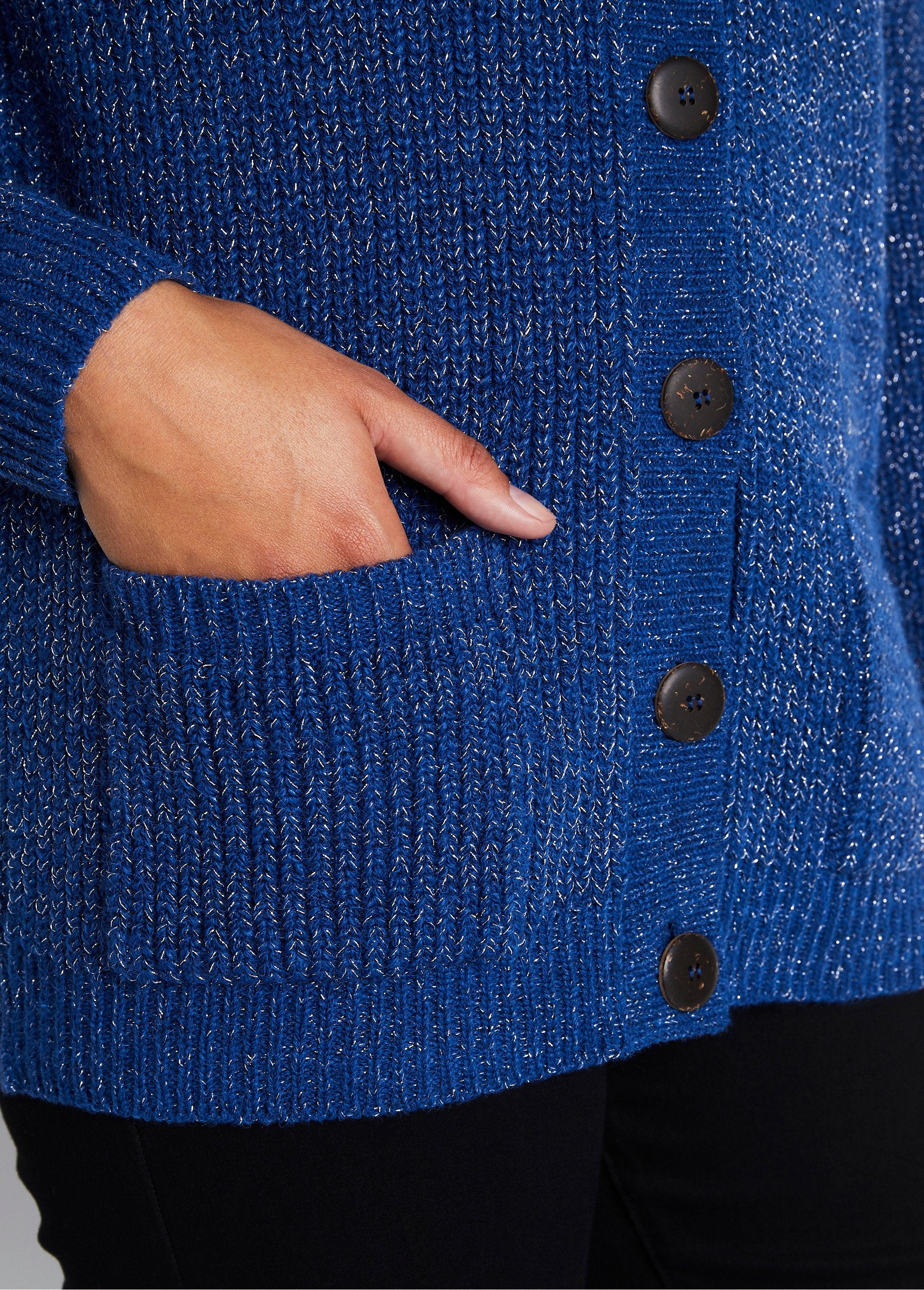 Cardigan_abbottonato_di_media_lunghezza_in_maglia_perlata_con_lana_BLU_DE1_slim