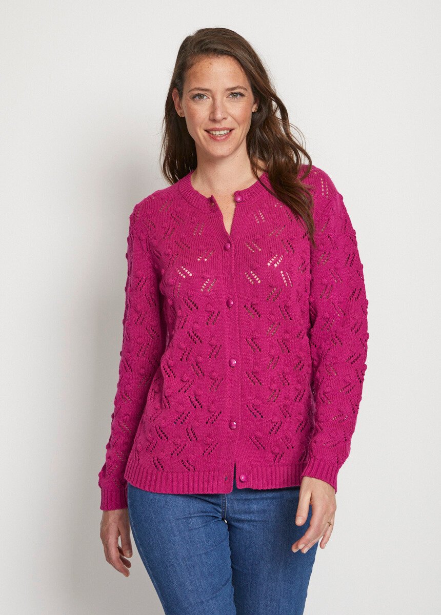 Cardigan_corto_abbottonato_in_maglia_a_palline_Cassis_FA1_slim