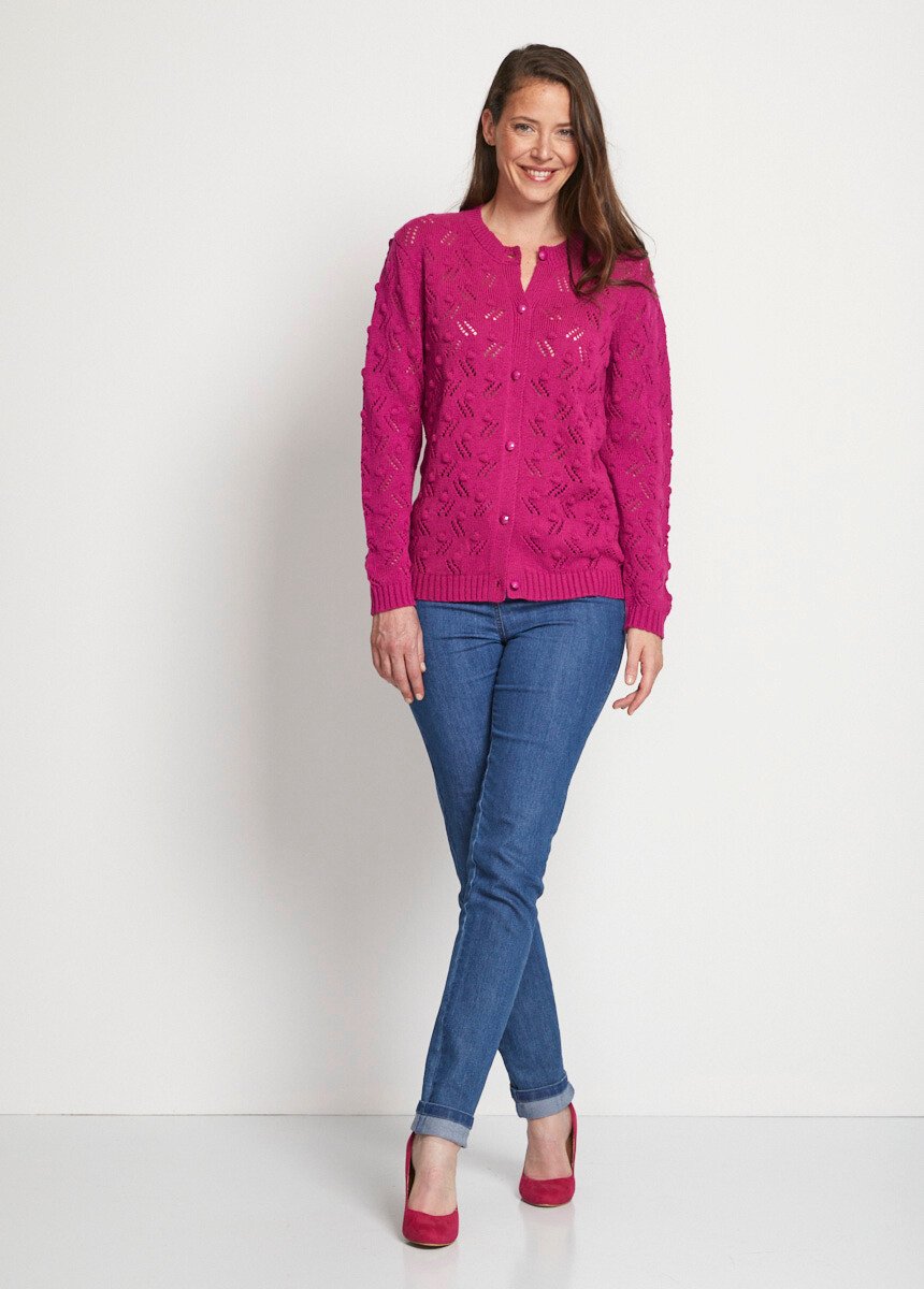 Cardigan_corto_abbottonato_in_maglia_a_palline_Cassis_SF1_slim