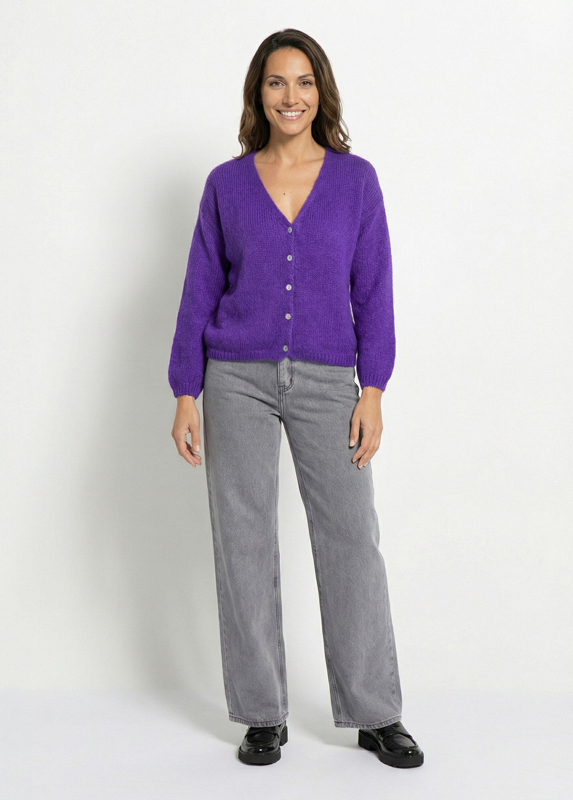 Caldo_cardigan_in_mohair_con_scollo_a_V_Violet_SF1_slim
