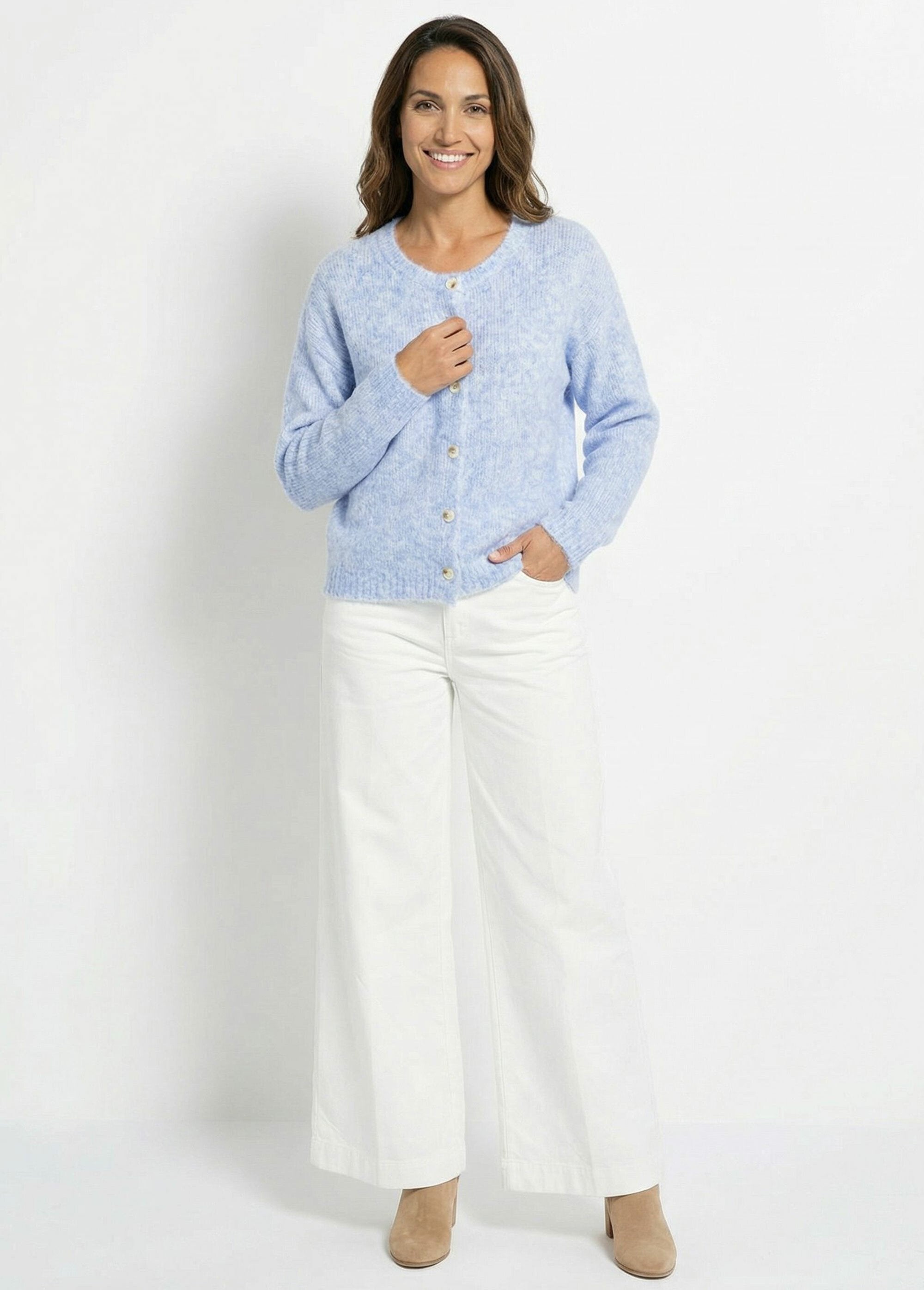 Cardigan_a_maglia_con_scollo_rotondo_in_lana_Bleu_SF1_slim