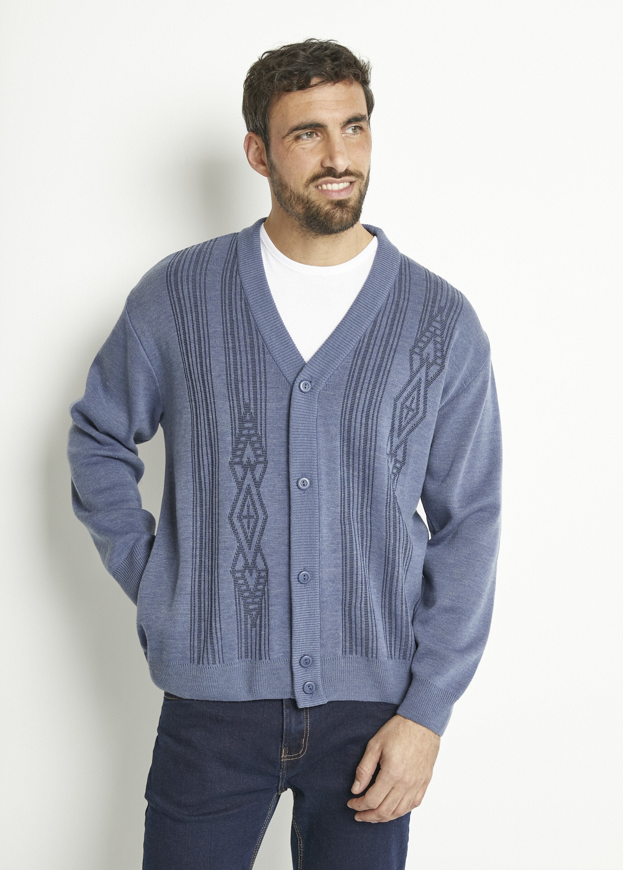 Cardigan_in_lana_a_maniche_lunghe_con_scollo_a_V_e_bottoni_Chine_bleu_FA1_slim