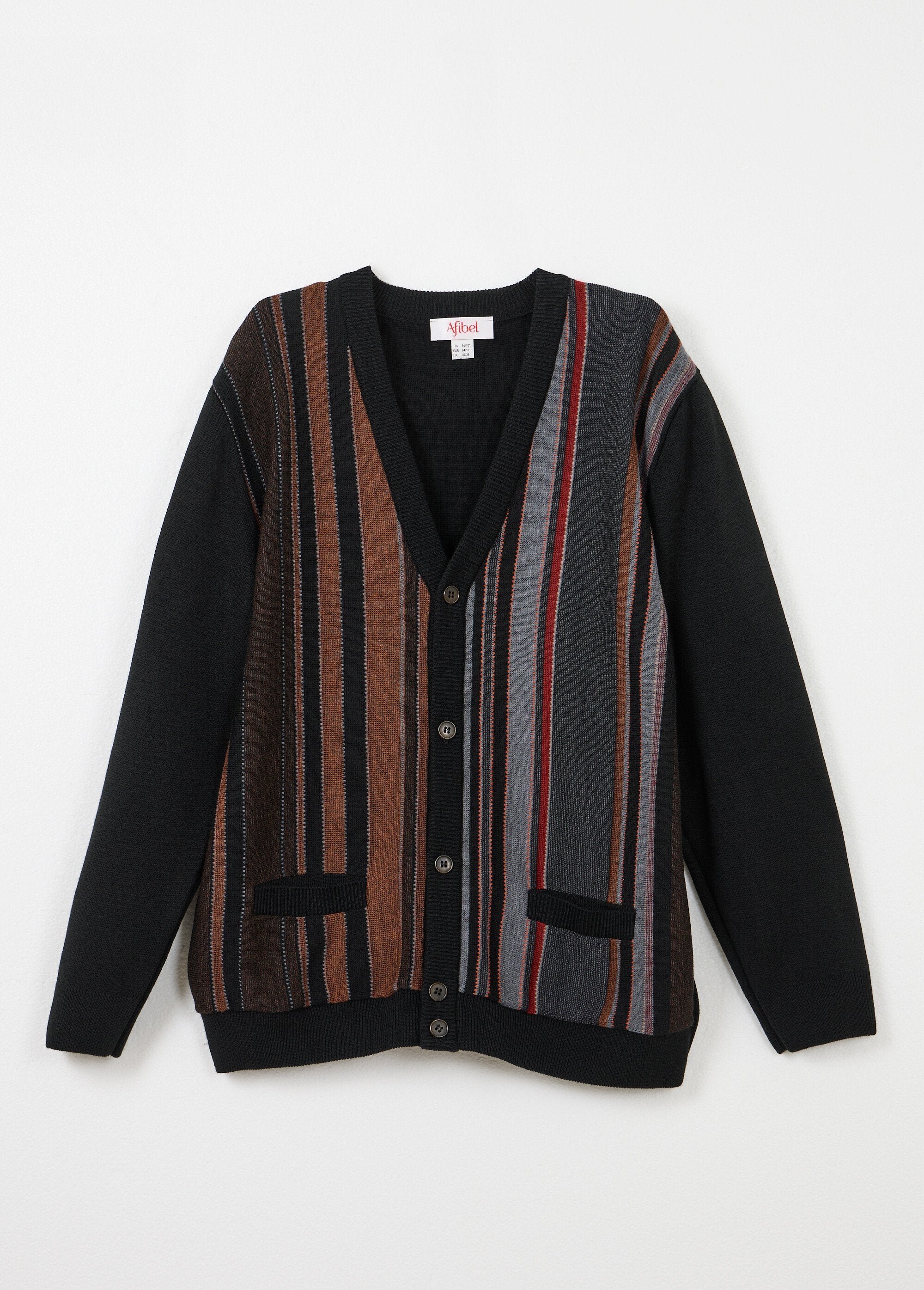 Cardigan_con_scollo_a_V_in_lana_jacquard_a_righe_e_bottoni_Noir_AP1_slim