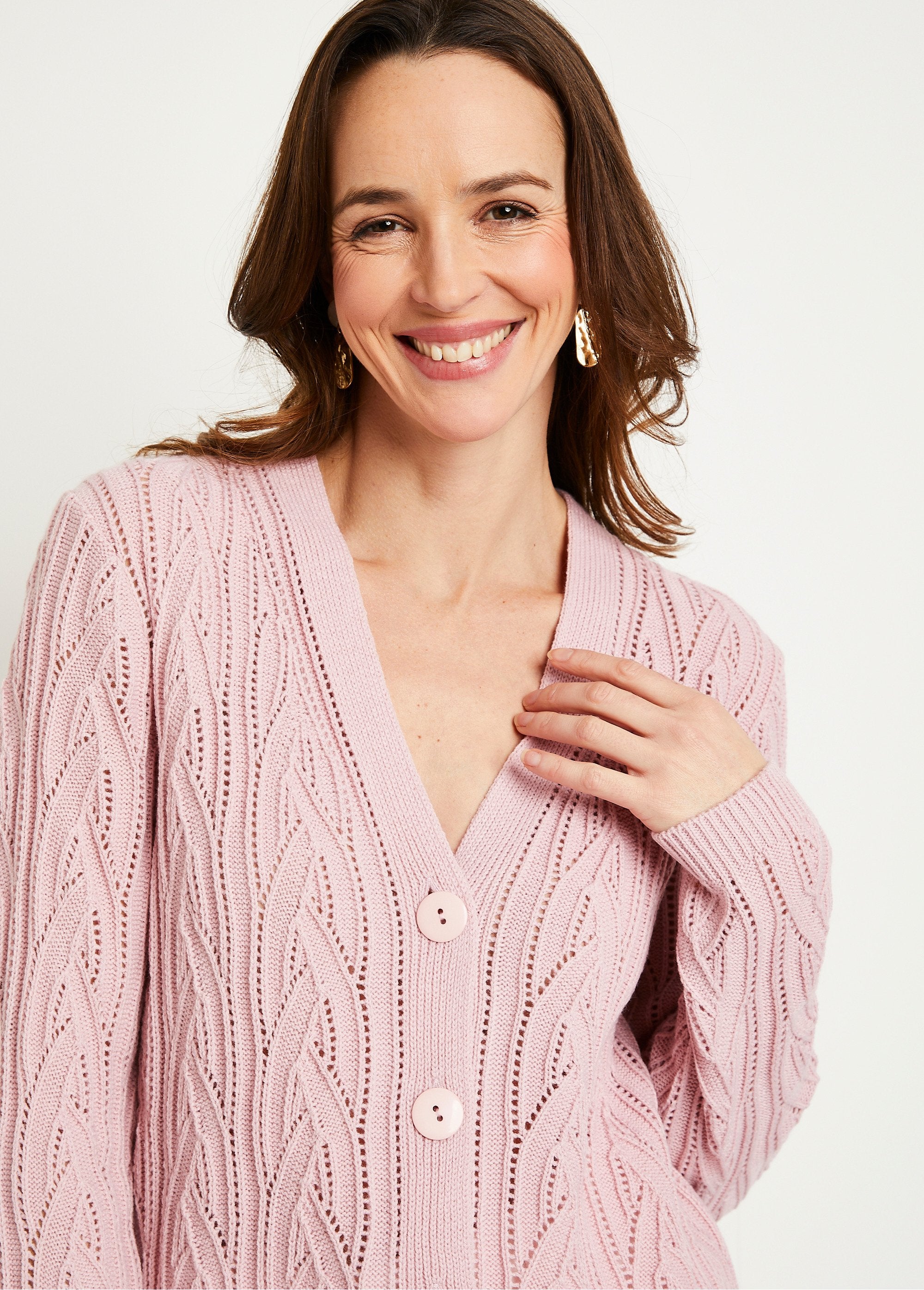 Cardigan_corto_traforato_con_bottoni_ROSA_DE1_slim