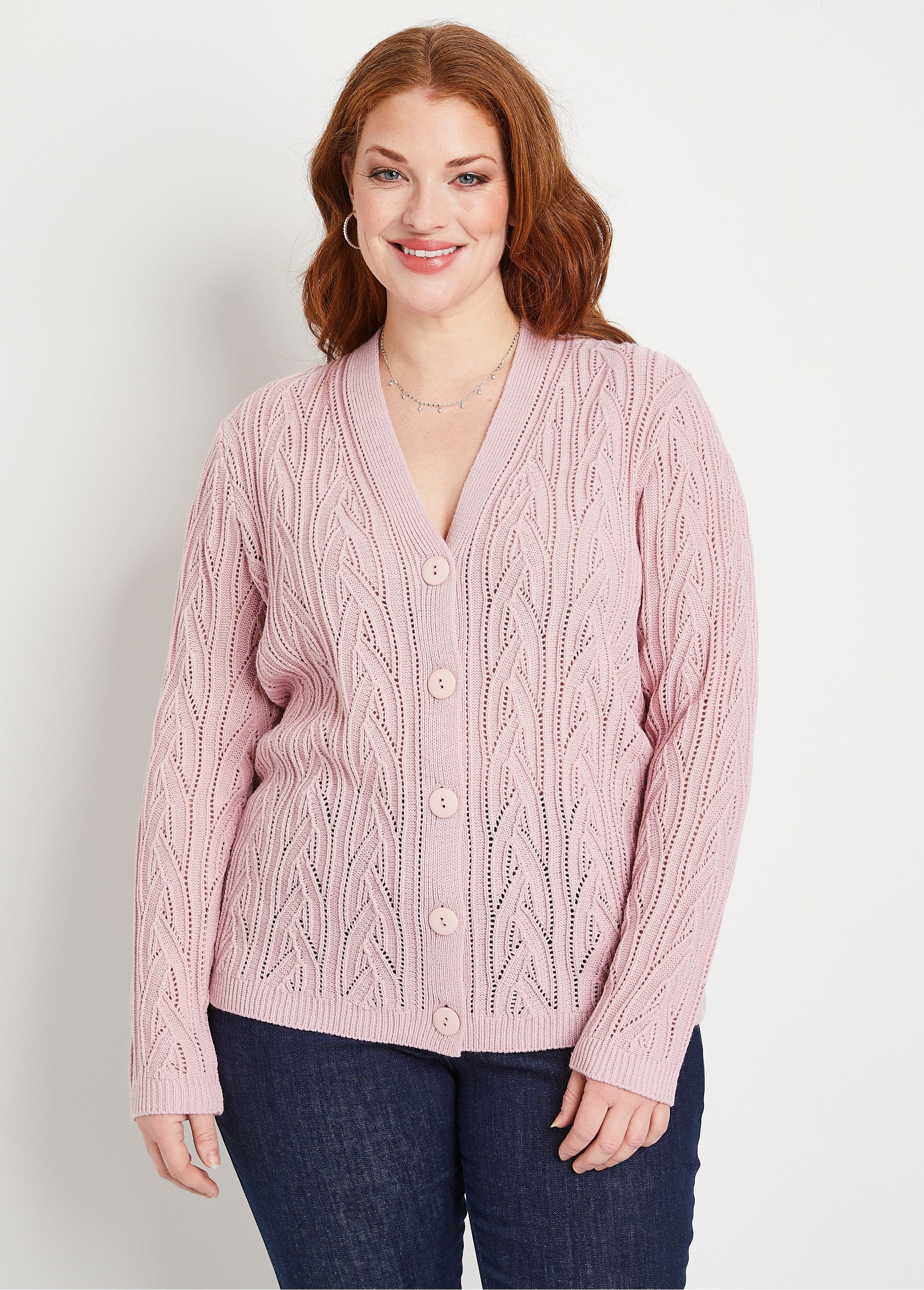 Cardigan_corto_traforato_con_bottoni_ROSA_FA1_curvy