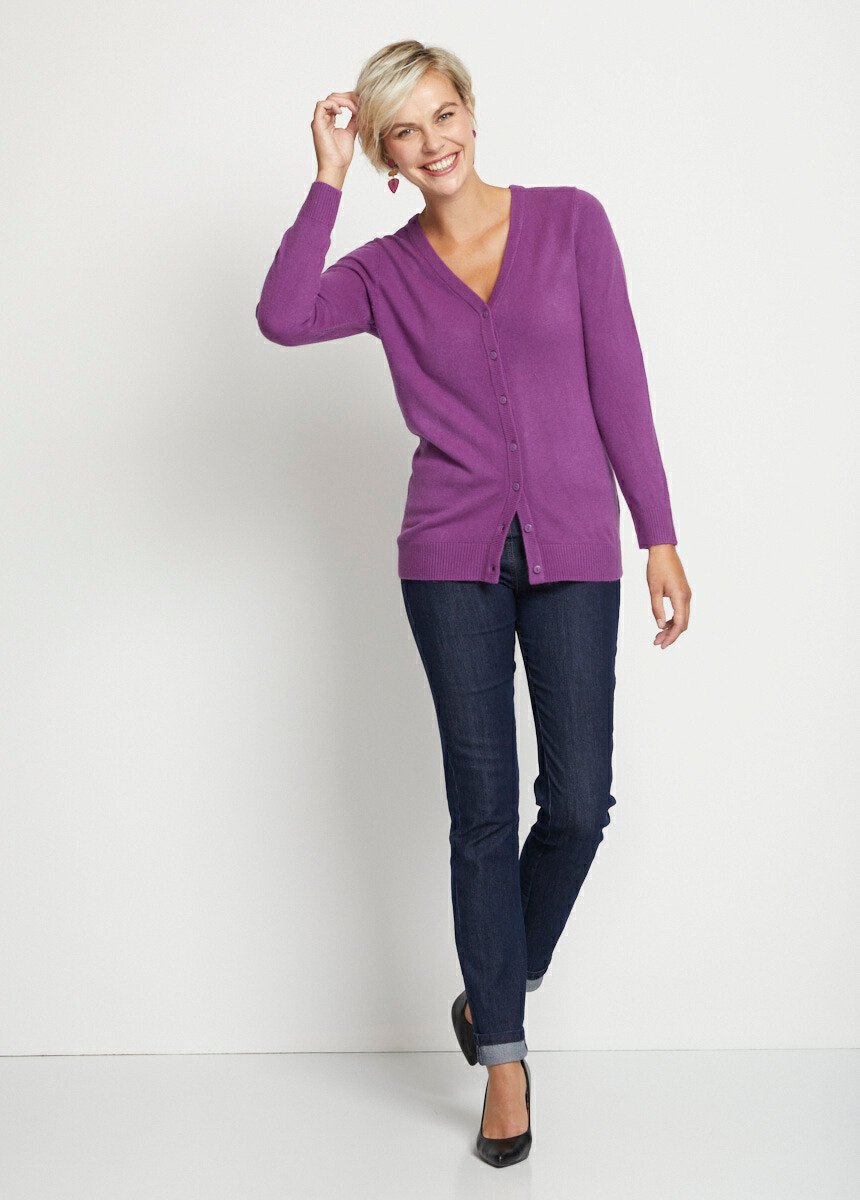 Cardigan_abbottonato_di_media_lunghezza_in_morbida_maglia_VIOLA_SF1_slim