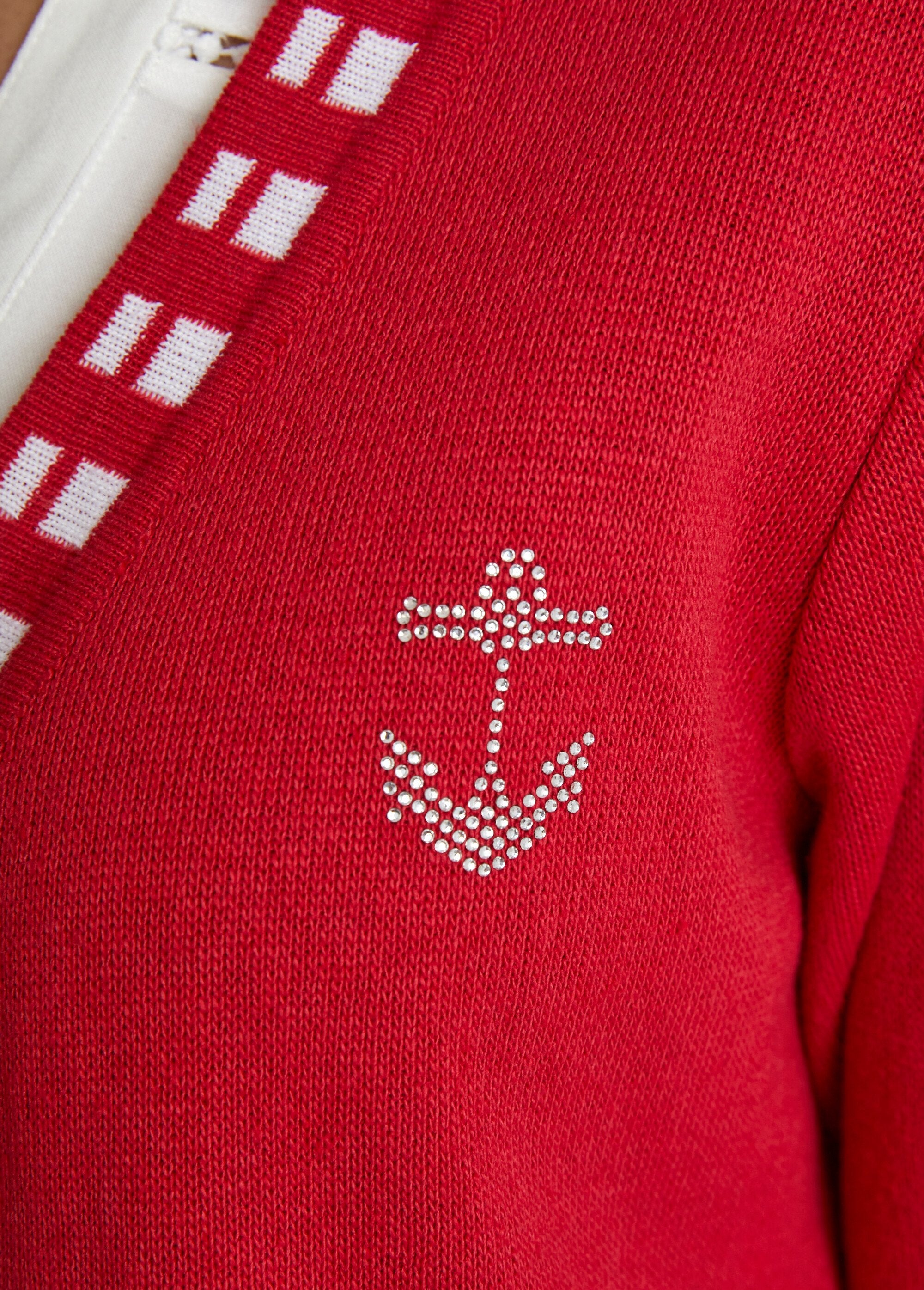 Cardigan_lungo_in_maglia_di_cotone_Rosso_DE1_slim