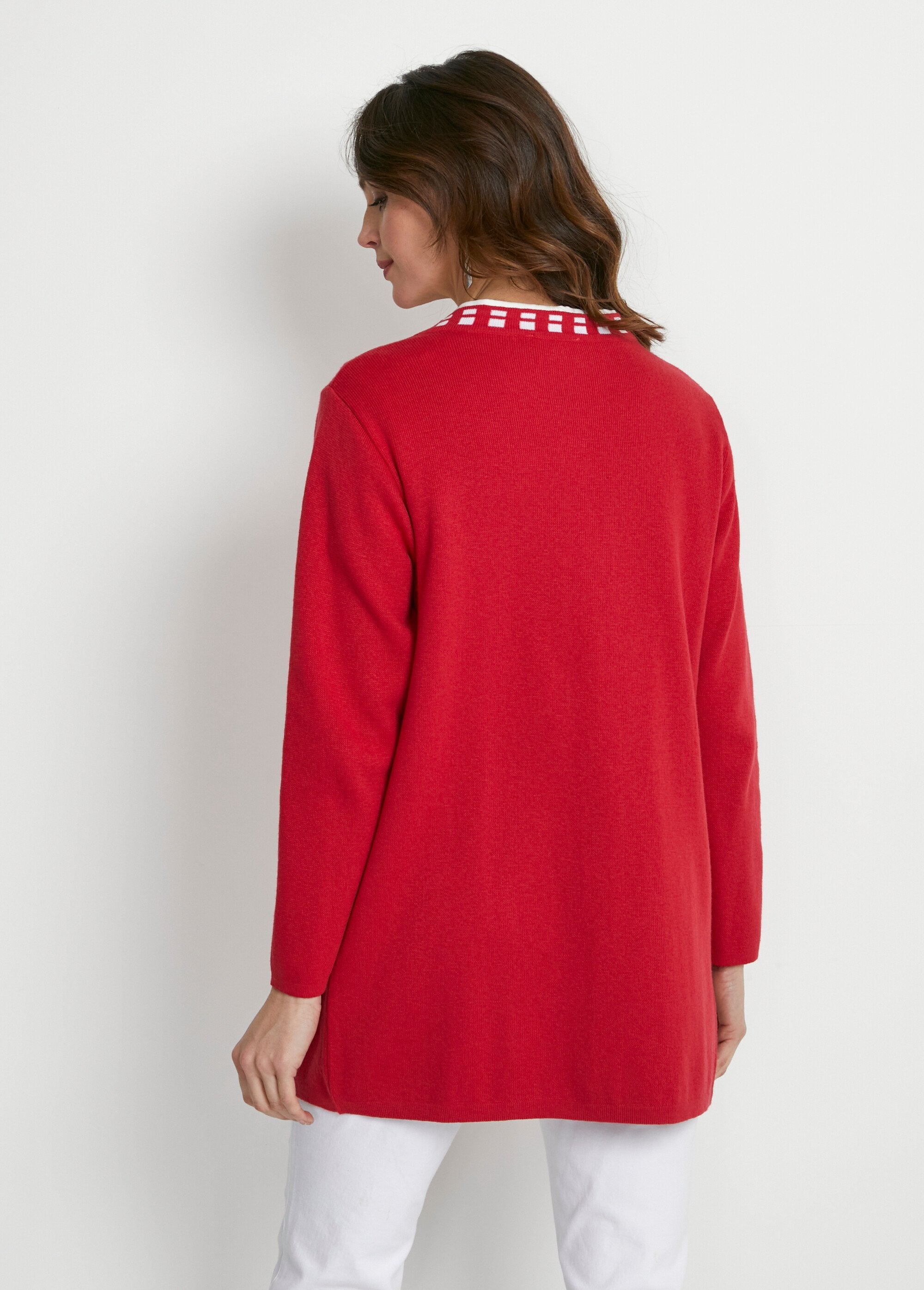 Cardigan_lungo_in_maglia_di_cotone_Rosso_DO1_slim