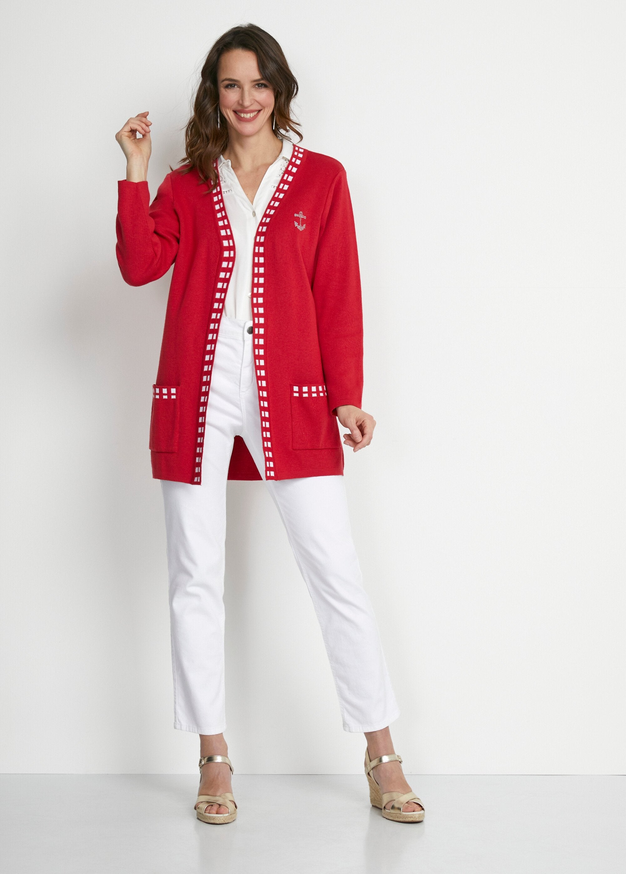 Cardigan_lungo_in_maglia_di_cotone_Rosso_SF1_slim