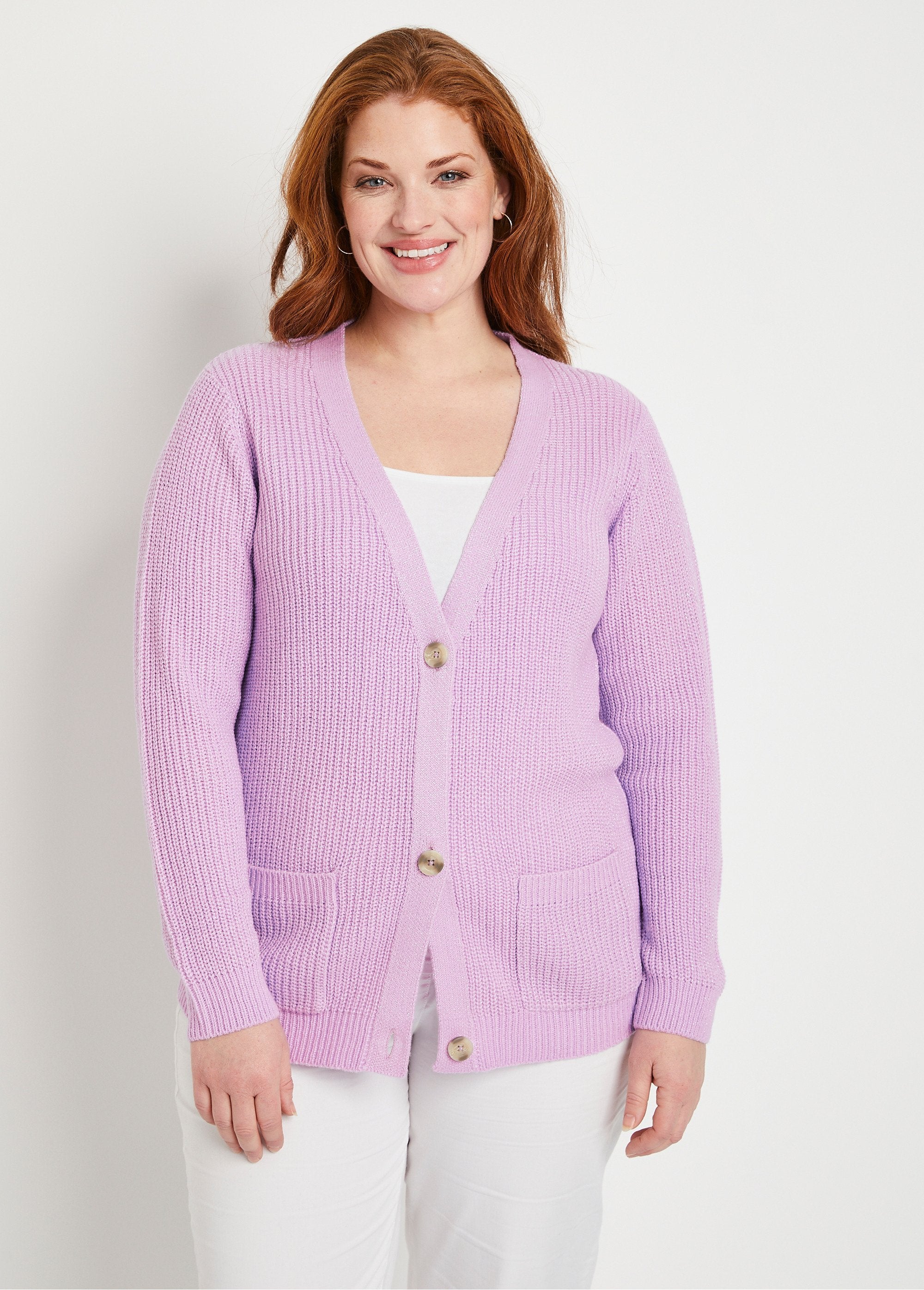 Cardigan_lungo_con_bottoni_lucidi_Lilla_FA1_curvy