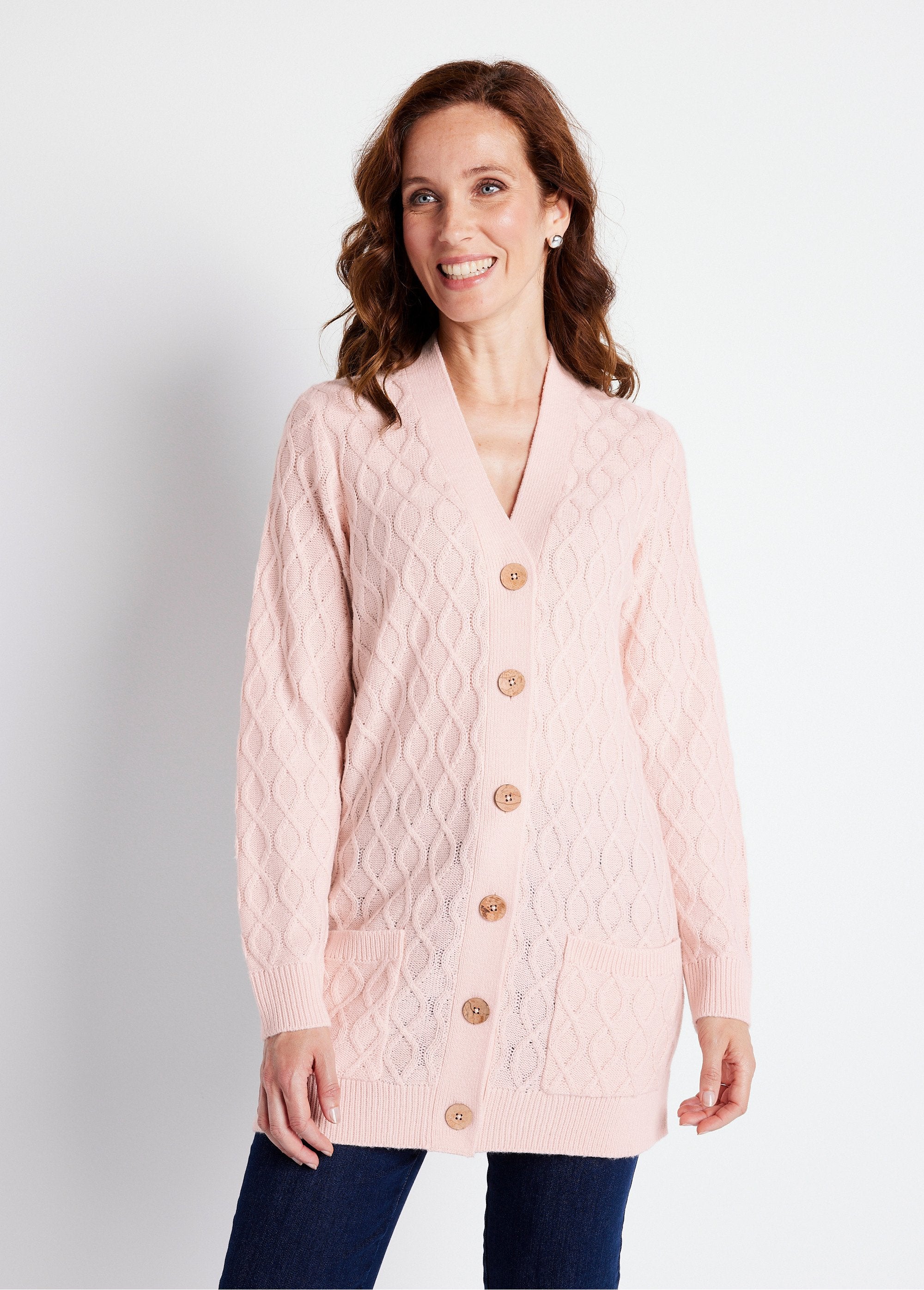 Cardigan_lungo_con_scollo_a_V_e_bottoni_Rosa_FA1_slim