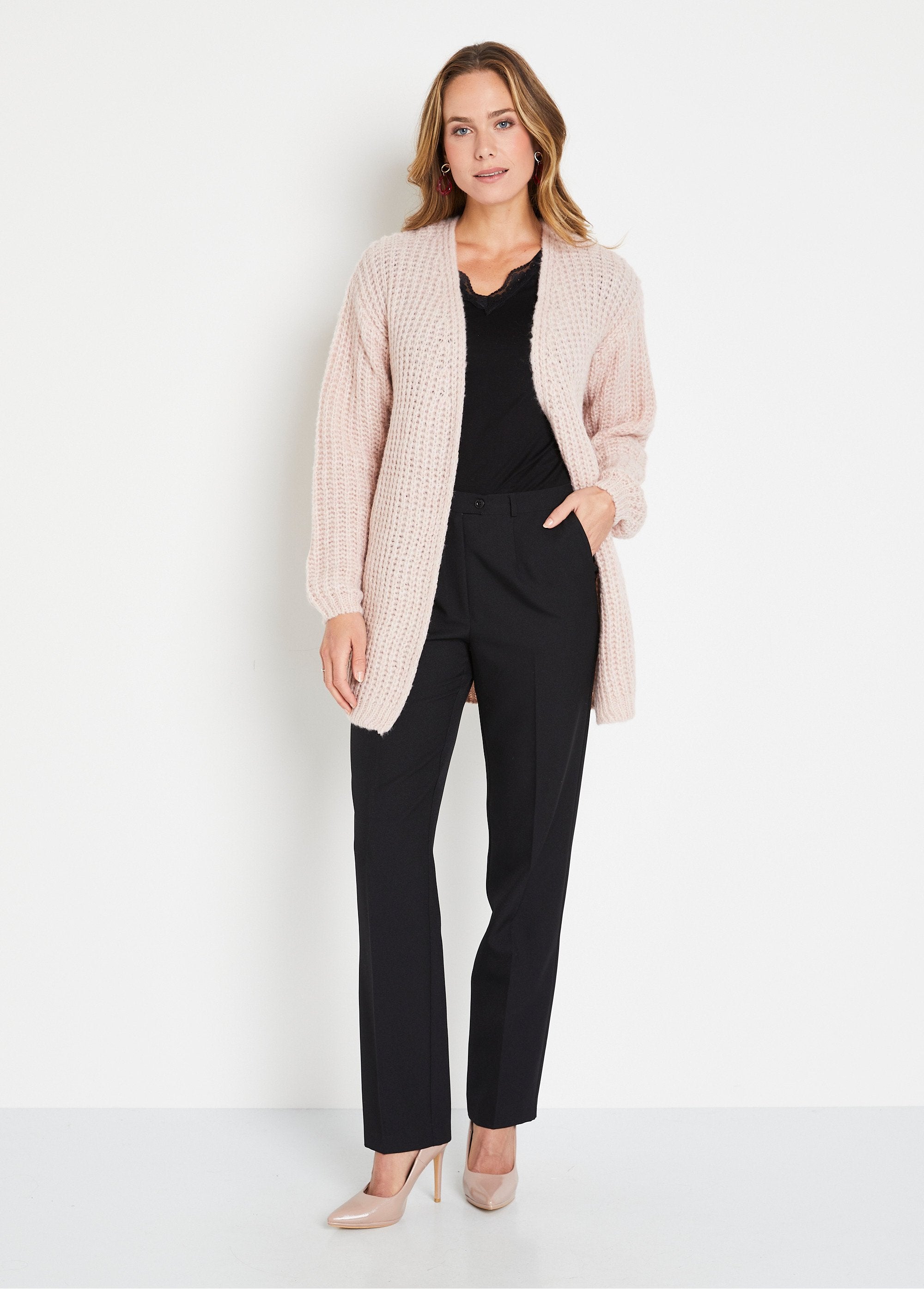 Cardigan_lungo_in_maglia_larga_da_bordo_a_bordo_in_tinta_unita_Beige_rose_SF1_slim