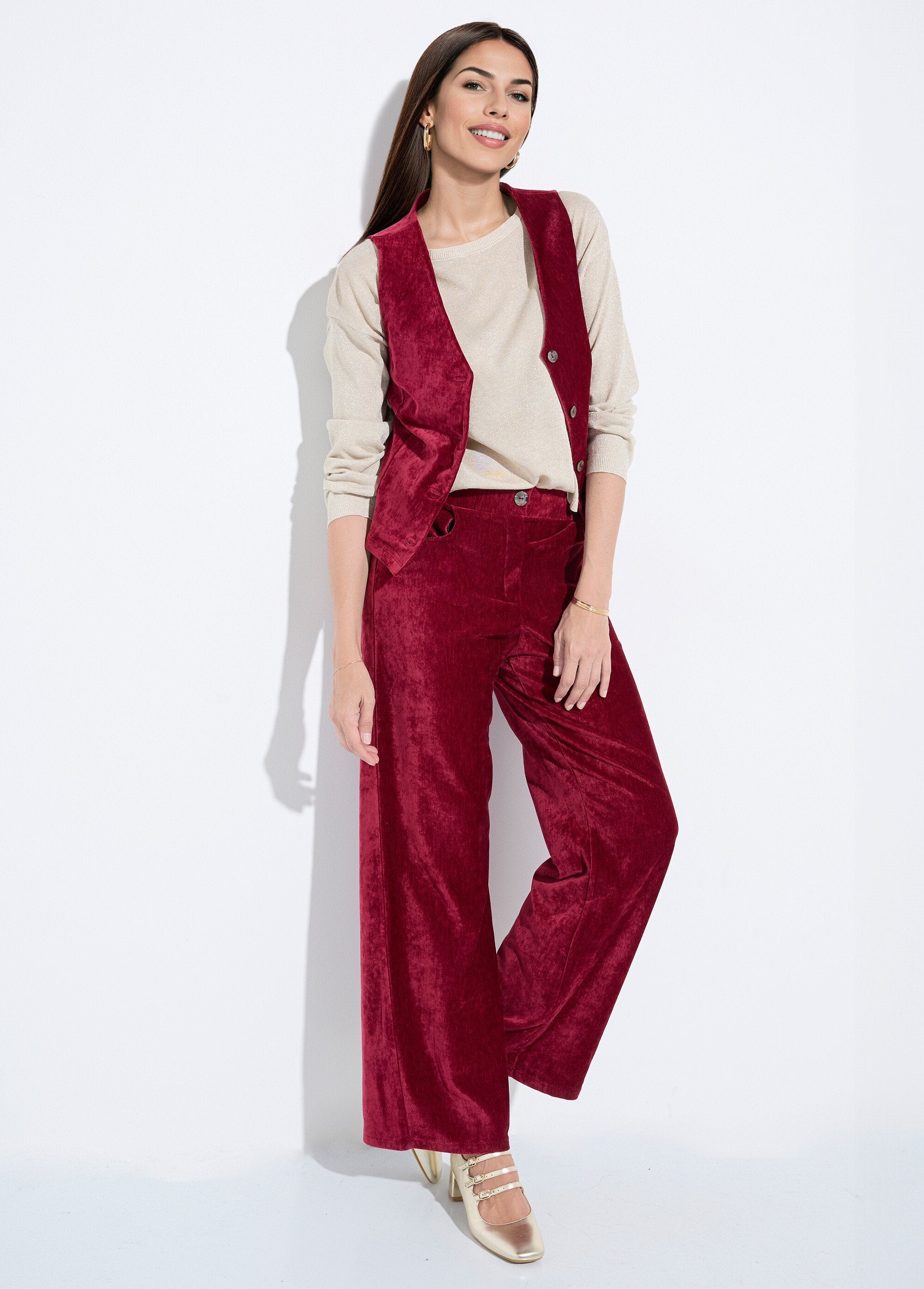 Gilet_senza_maniche_con_bottoni_in_velluto_Bordeaux_SF1_slim