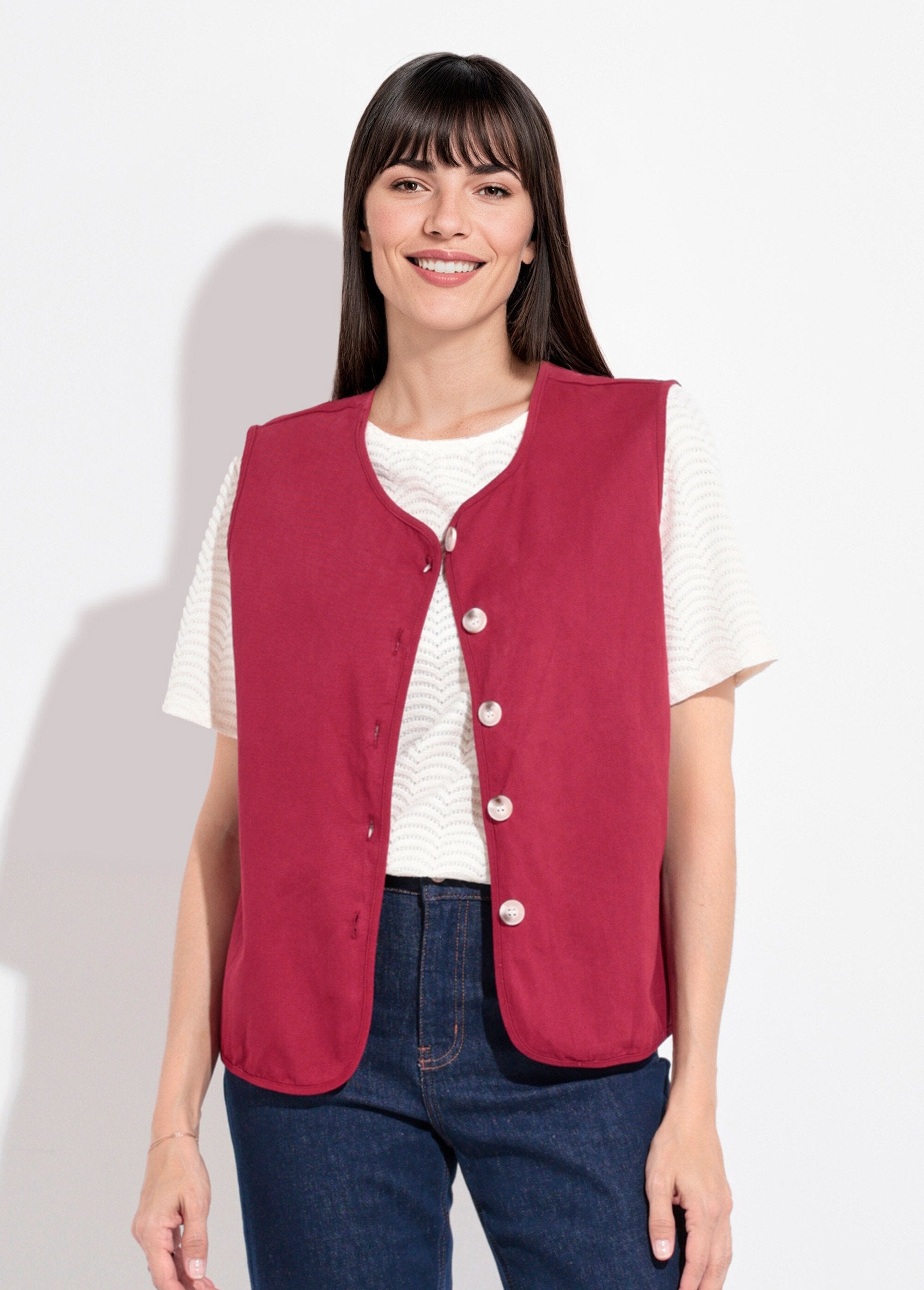 Cardigan_senza_maniche_con_scollo_rotondo_in_twill_Bordeaux_FA1_slim