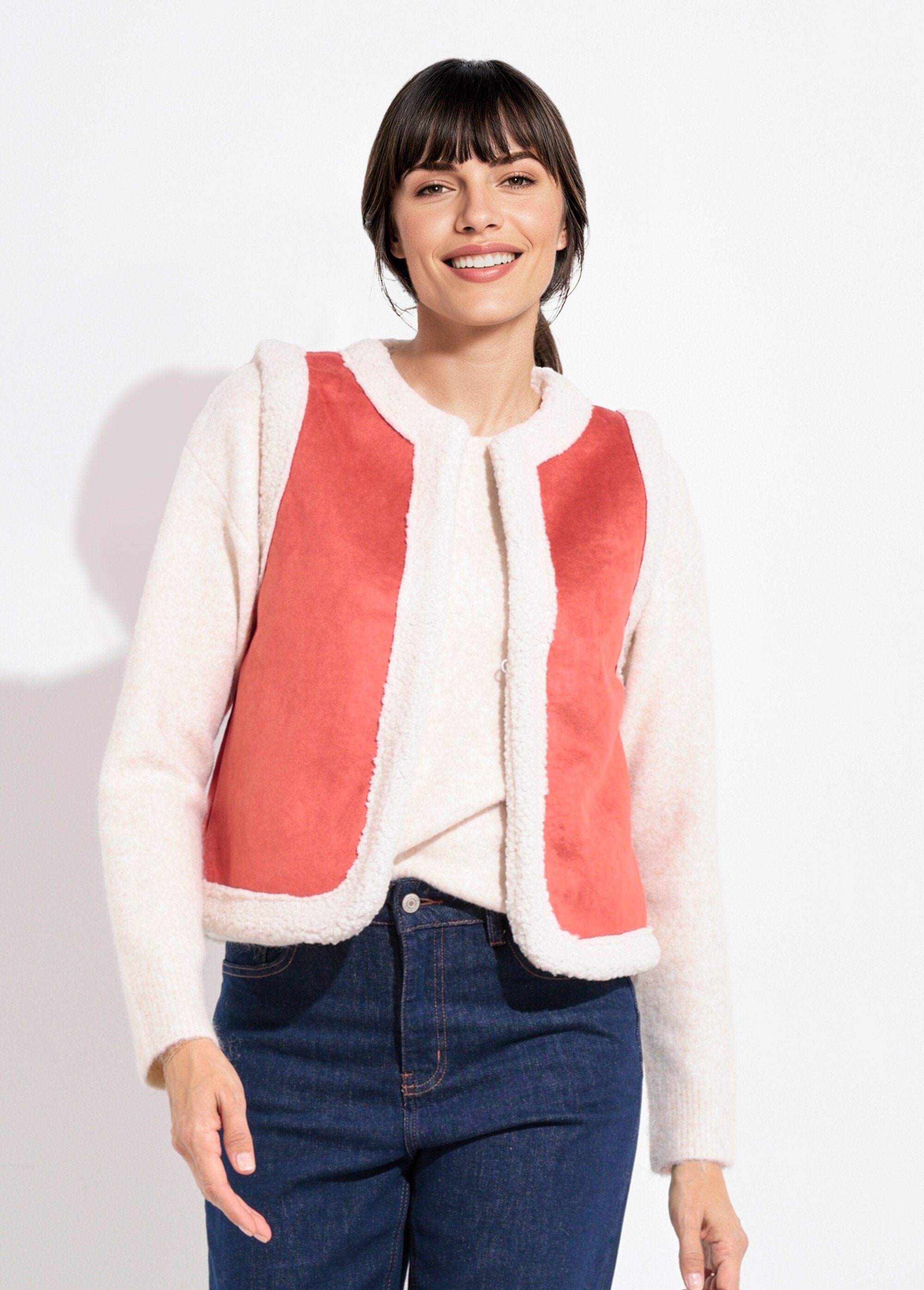 Gilet_in_shearling_senza_maniche_Brique_FA1_slim