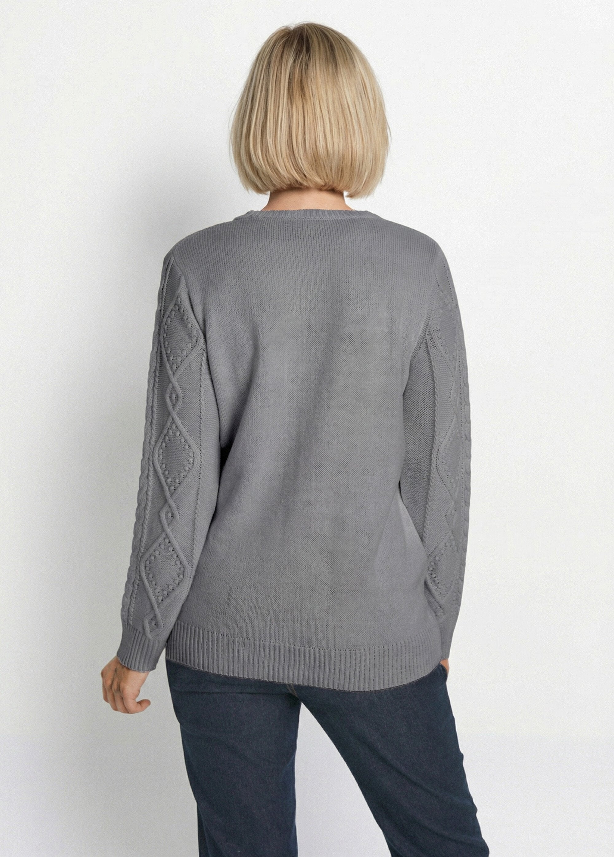 Caldo_cardigan_con_zip_e_collo_alto_lavorato_a_maglia_Grigio_DO1_slim