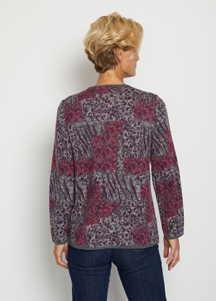 Cardigan_con_zip_a_metà_lunghezza_in_jacquard_leopardato_Ribes_grigio_e_nero_DO1_slim