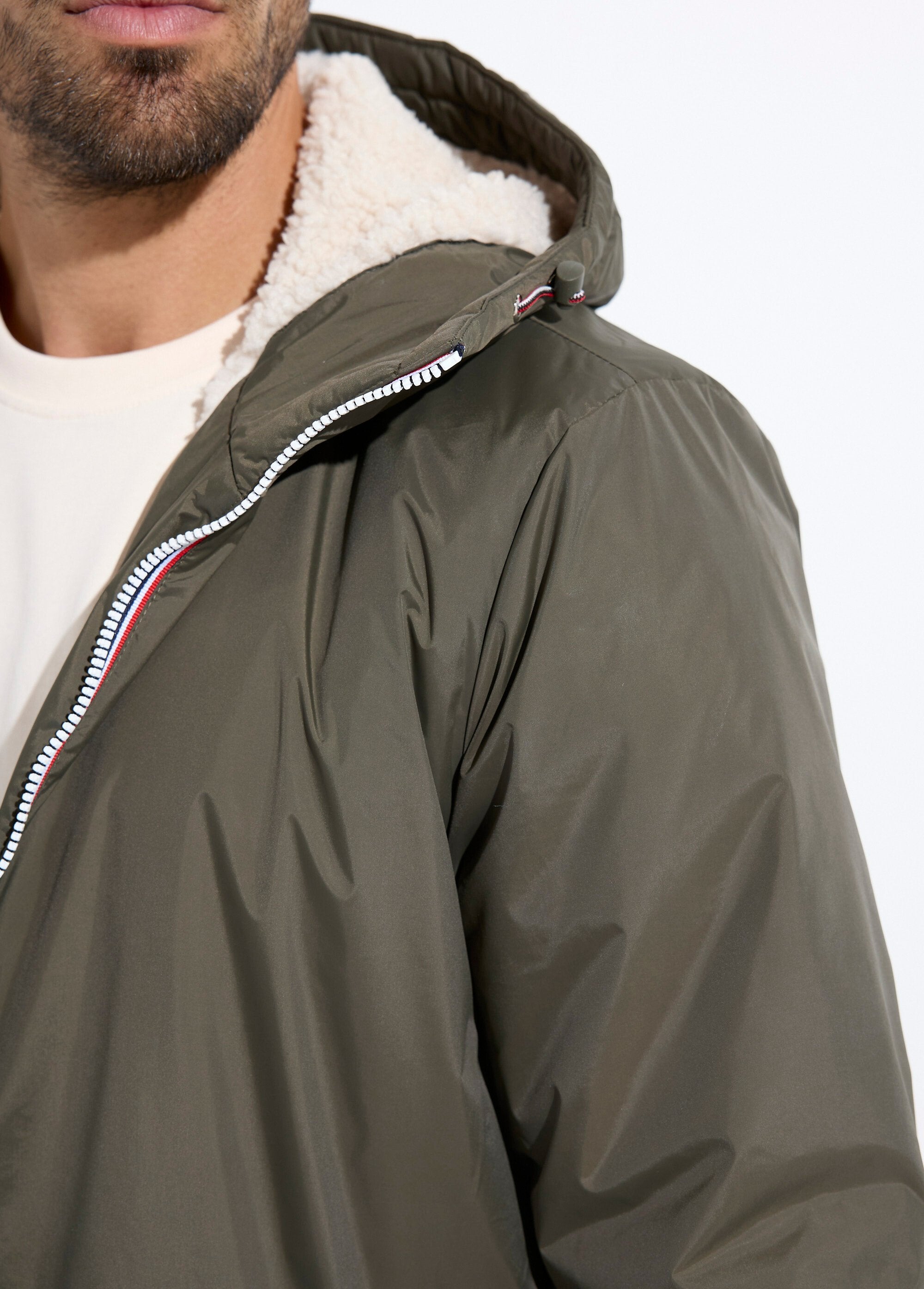 Parka_lungo,_caldo_e_foderato_in_tessuto_idrorepellente_Kaki_et_ecru_DE3_slim