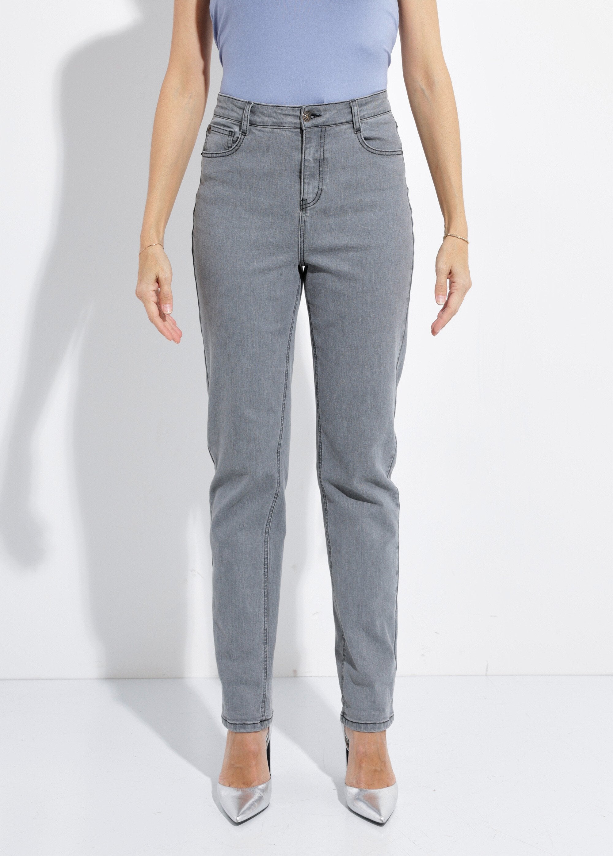 Jeans_a_vita_alta_con_gamba_dritta_Gris_FA1_slim
