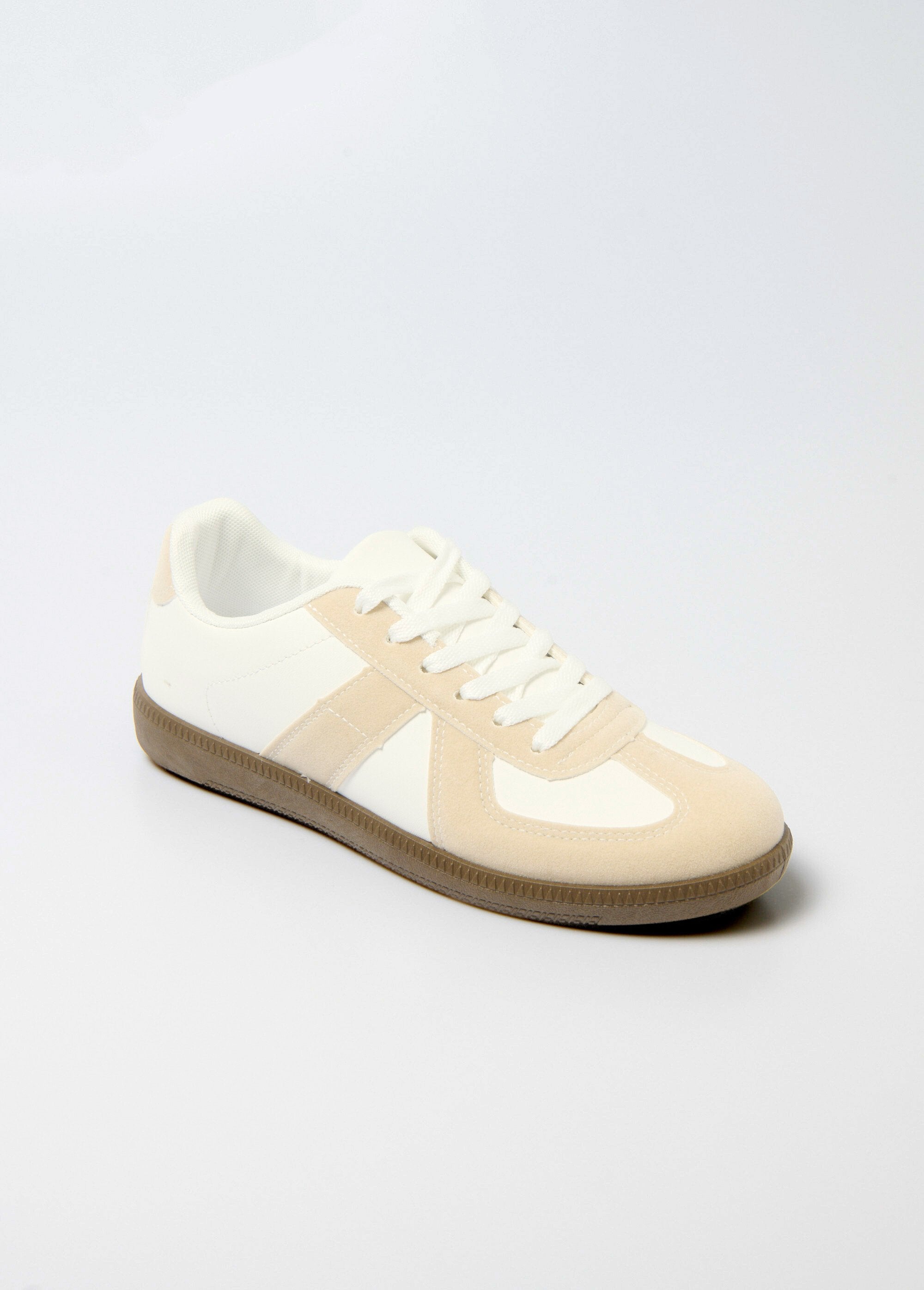 Scarpe_da_ginnastica_bicolore_con_dettagli_in_pelle_scamosciata_Blanc_FA1_slim