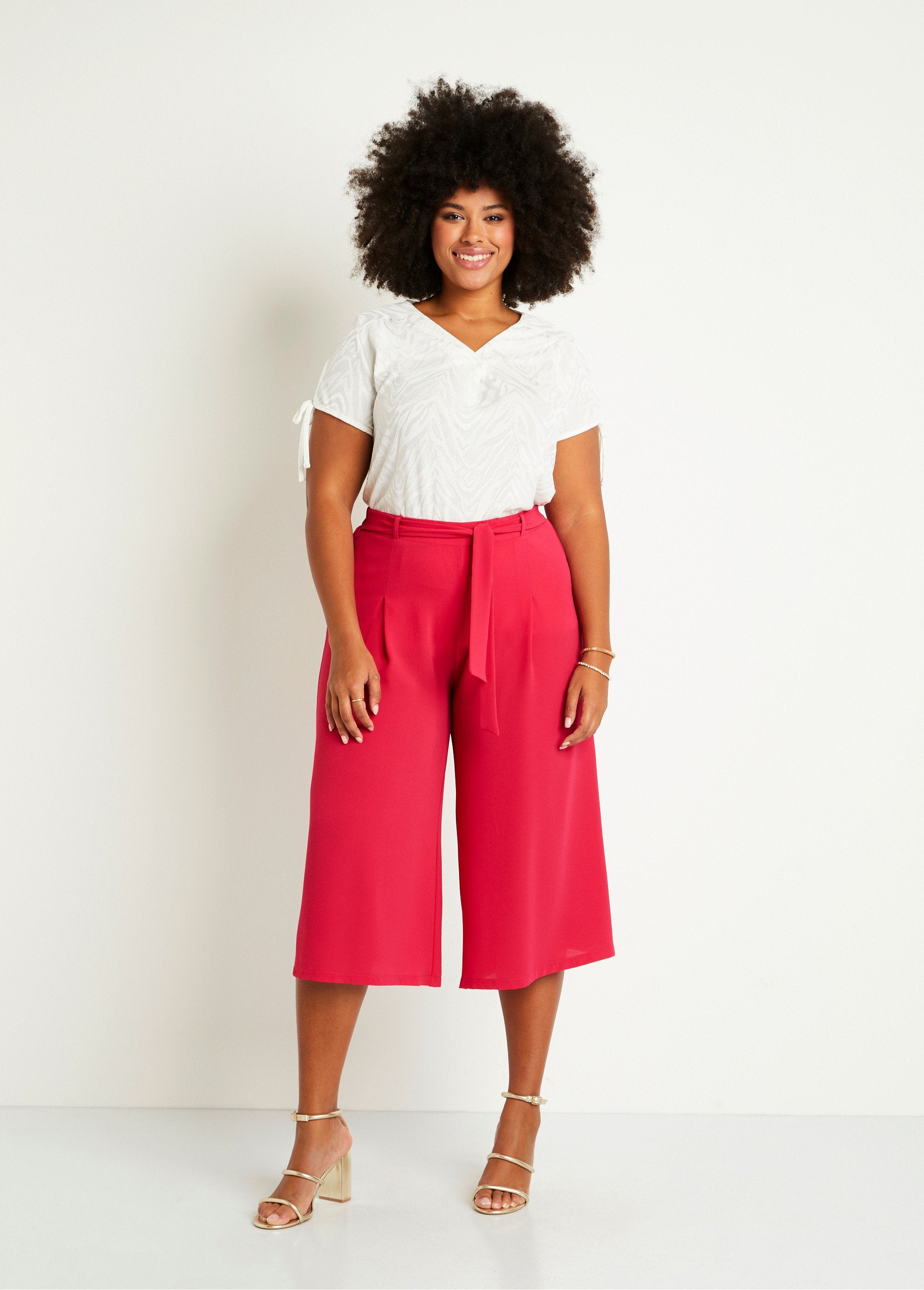 Culottes_lunghi_con_elastico_in_vita_Fucsia_tinta_unita_SF1_curvy