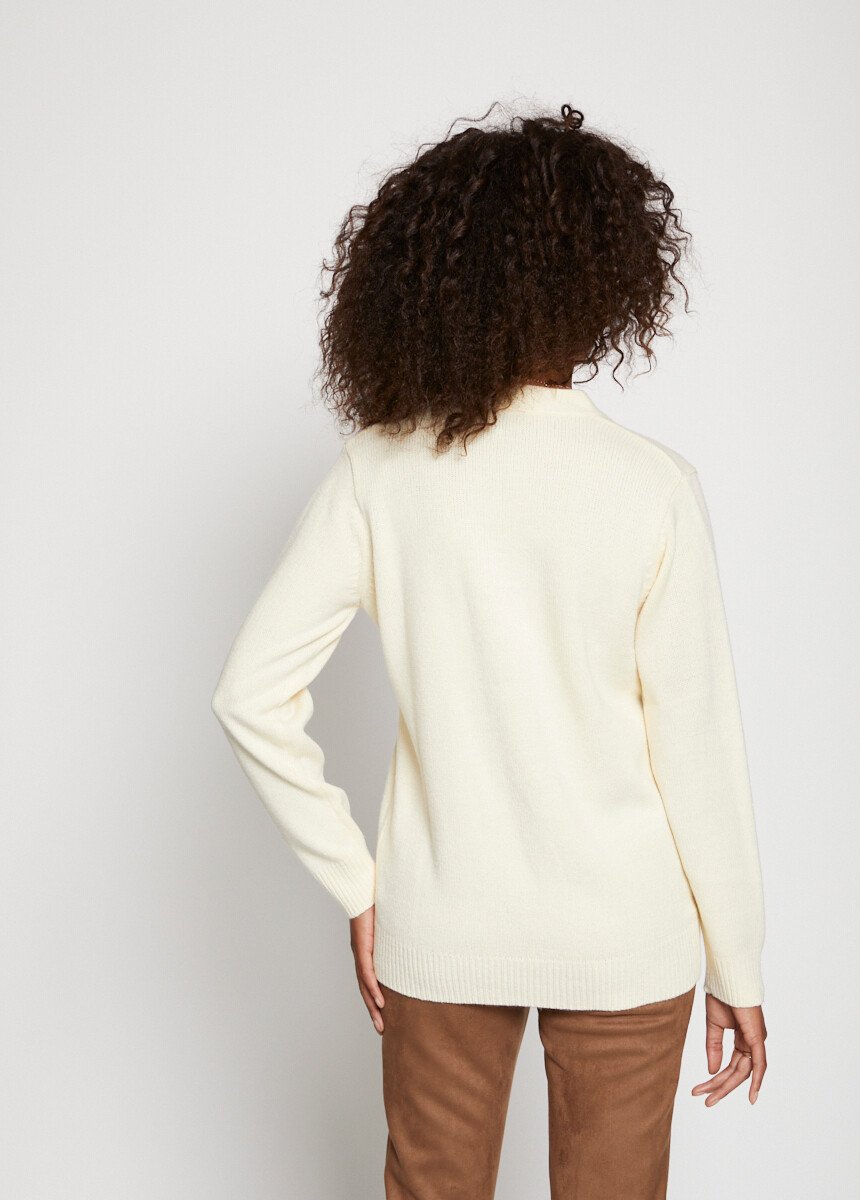 Cardigan_abbottonato_in_maglia_spessa_Ecru_DO1_slim