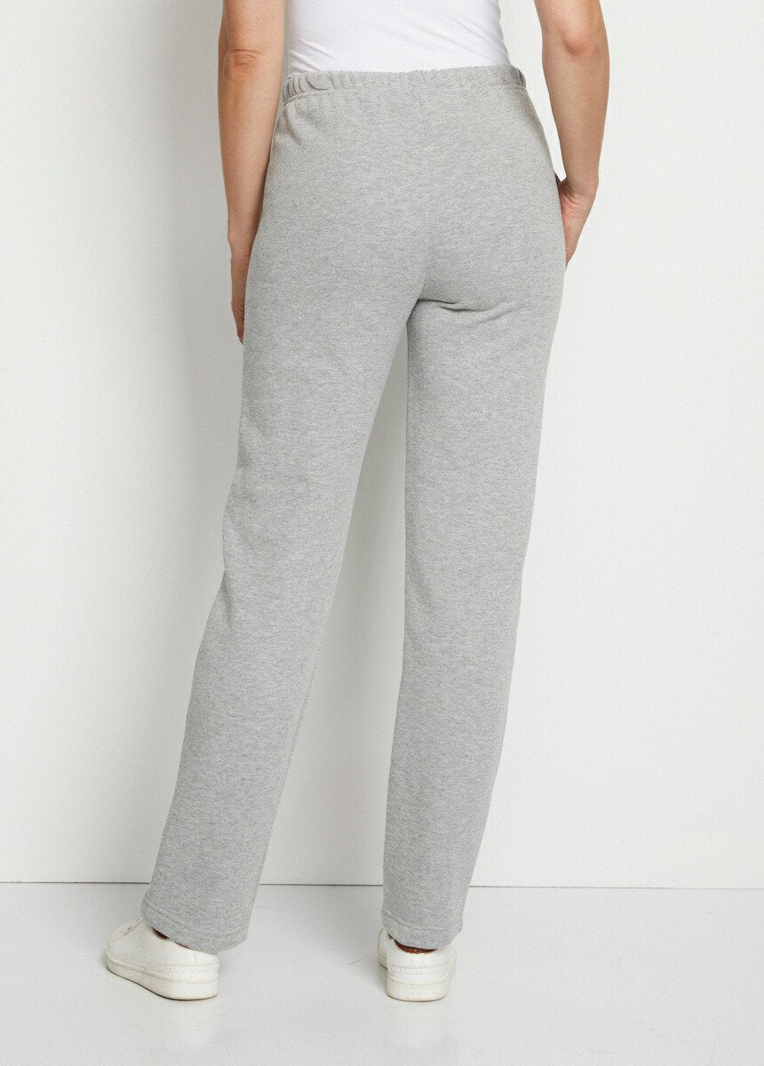 Pantaloni_lounge_con_elastico_in_vita_in_pile_Grigio_chiaro_DO1_slim