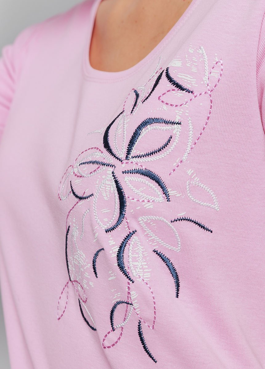 T-shirt_lunga_con_ricamo_a_fiori_ROSA_DE1_slim