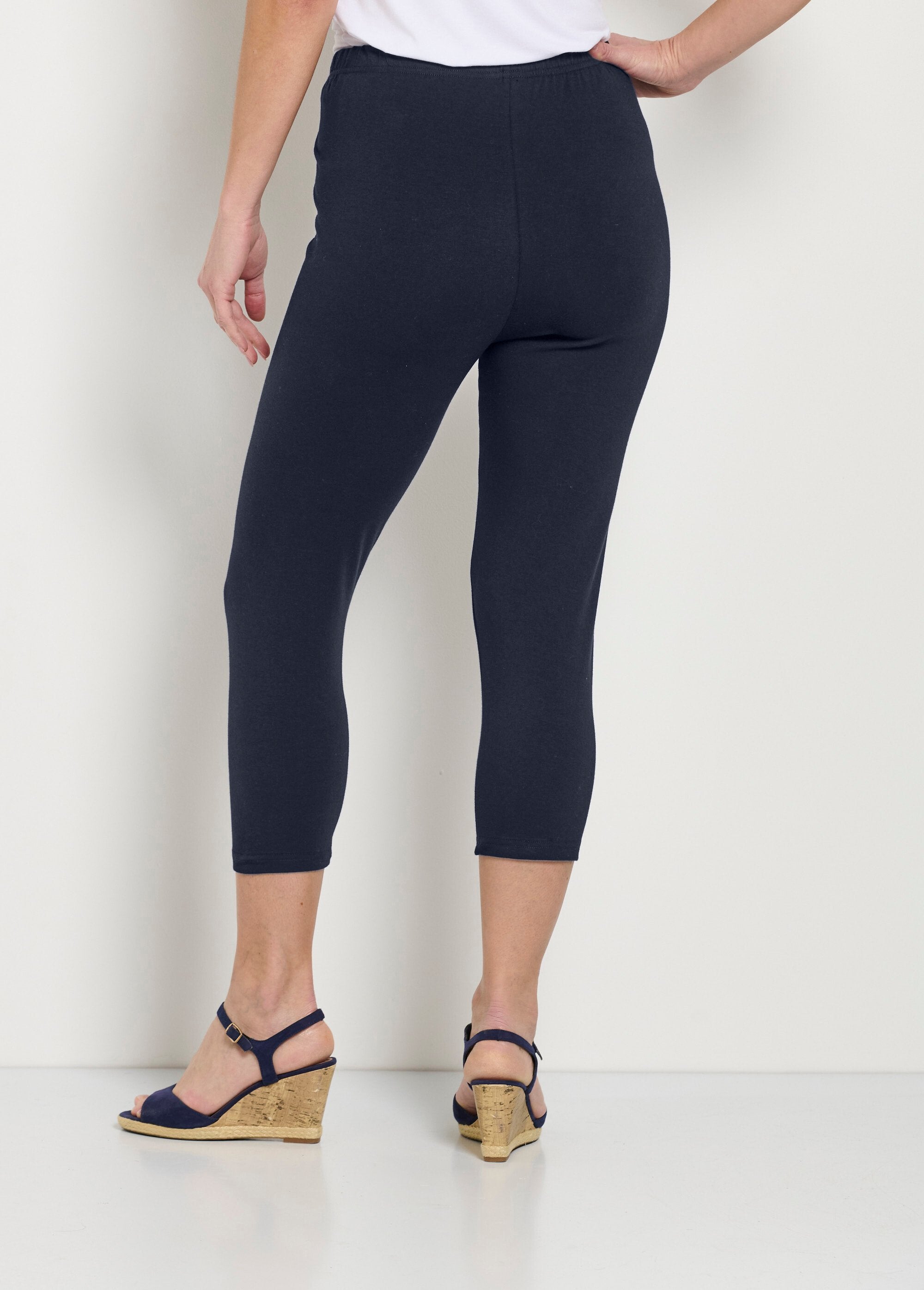 Leggings_corti_in_cotone_con_elastico_in_vita_Uni_marine_DO1_slim