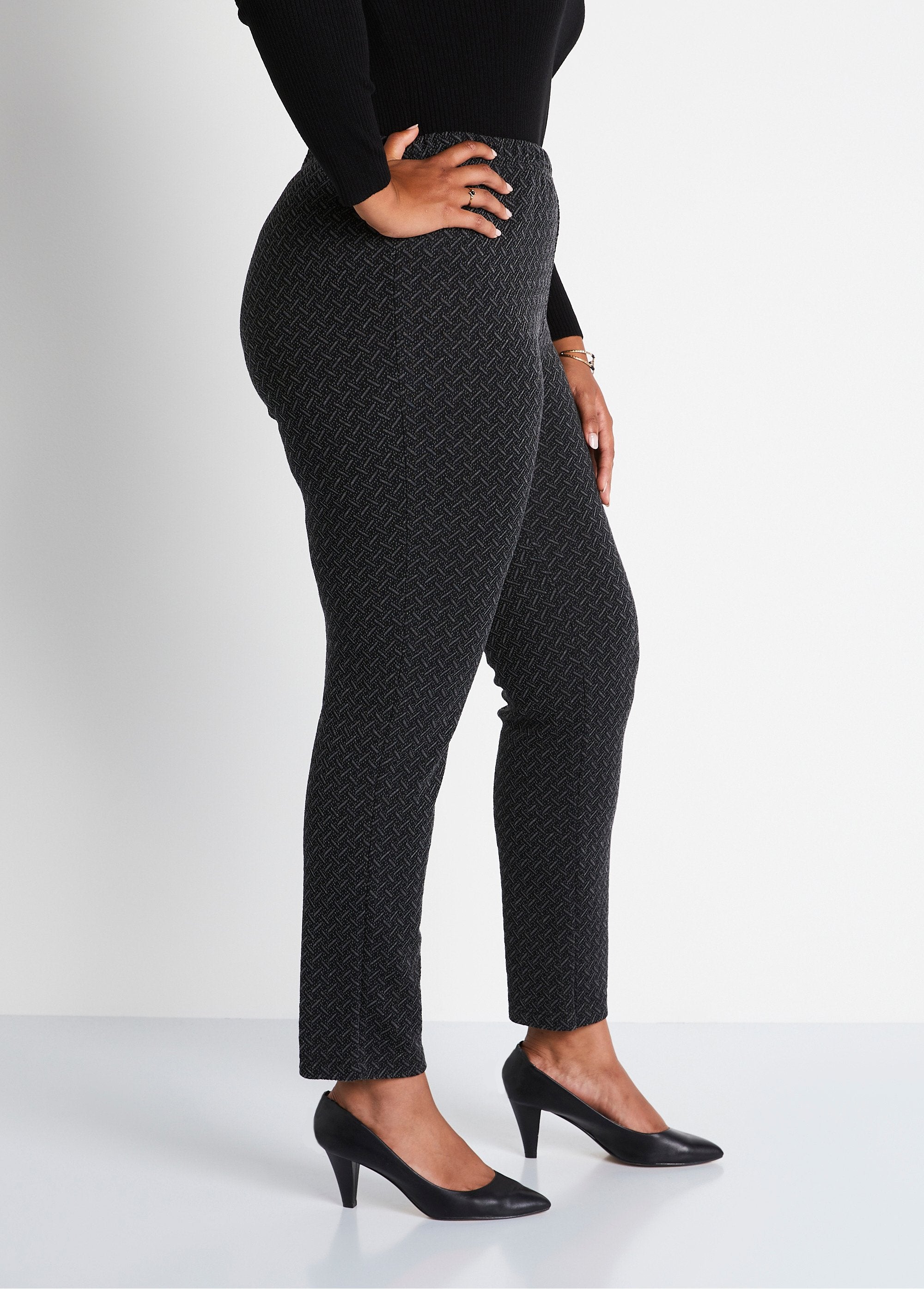 Legging_dritto_con_elastico_in_vita_e_lana_Nero_e_antracite_DR1_curvy